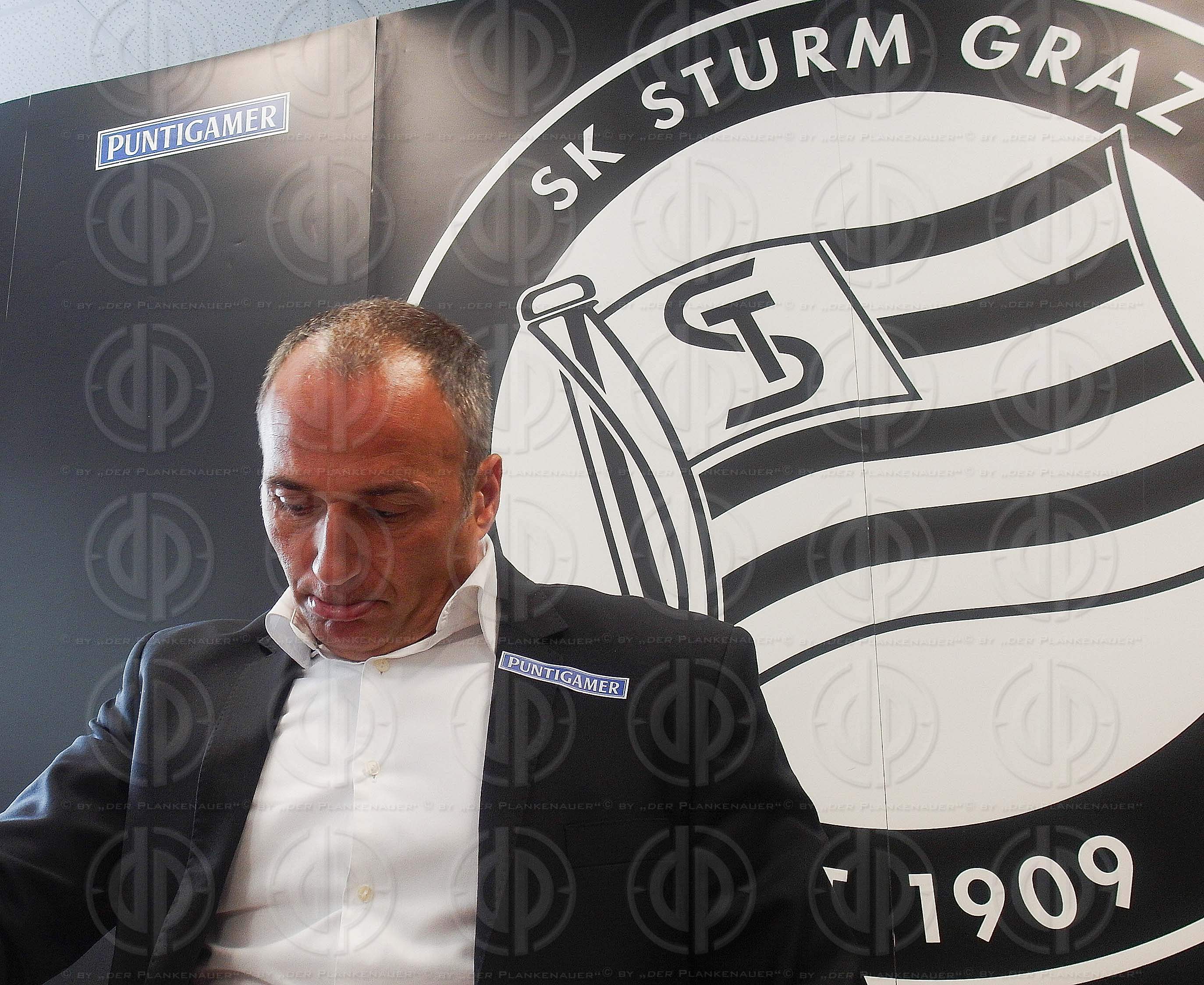 SK Sturm Pressekonferenz - Darko MILANIC neuer Trainer