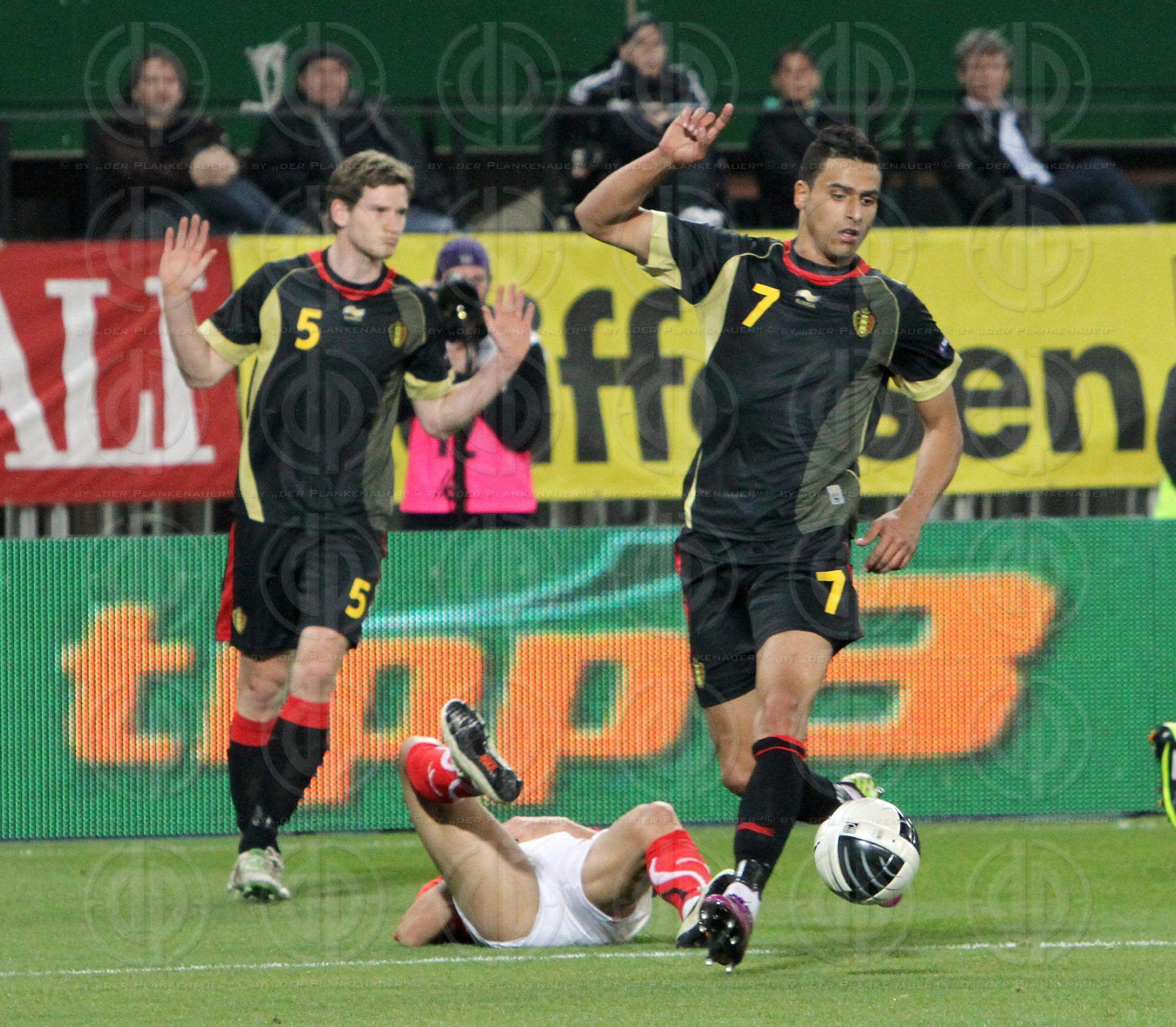Qualifikation zur UEFA EURO 2012 Österreich vs. Belgien (0:2)
