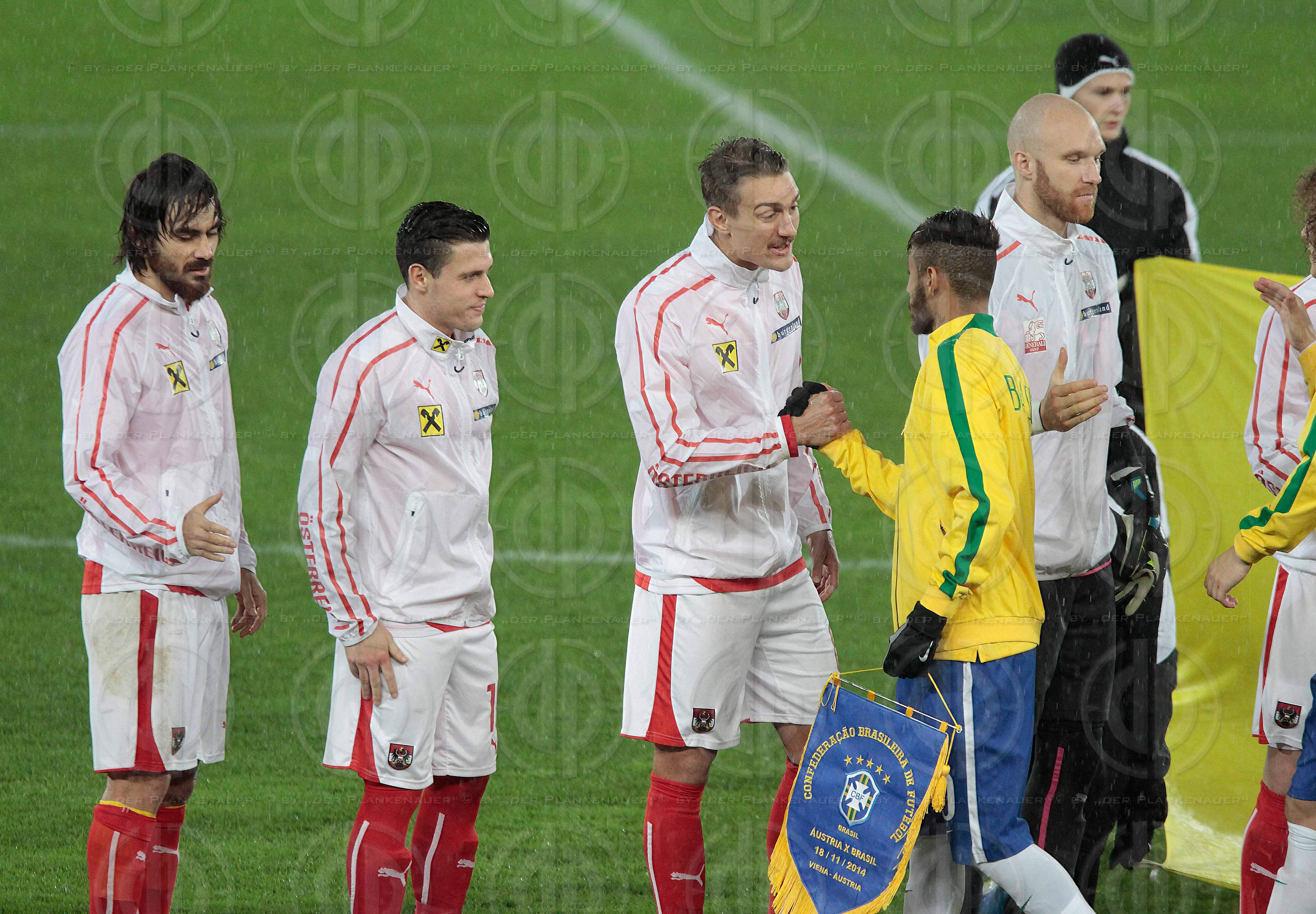 Freundschaftliches Laenderspiel Oesterreich vs. Brasilien (1:2)