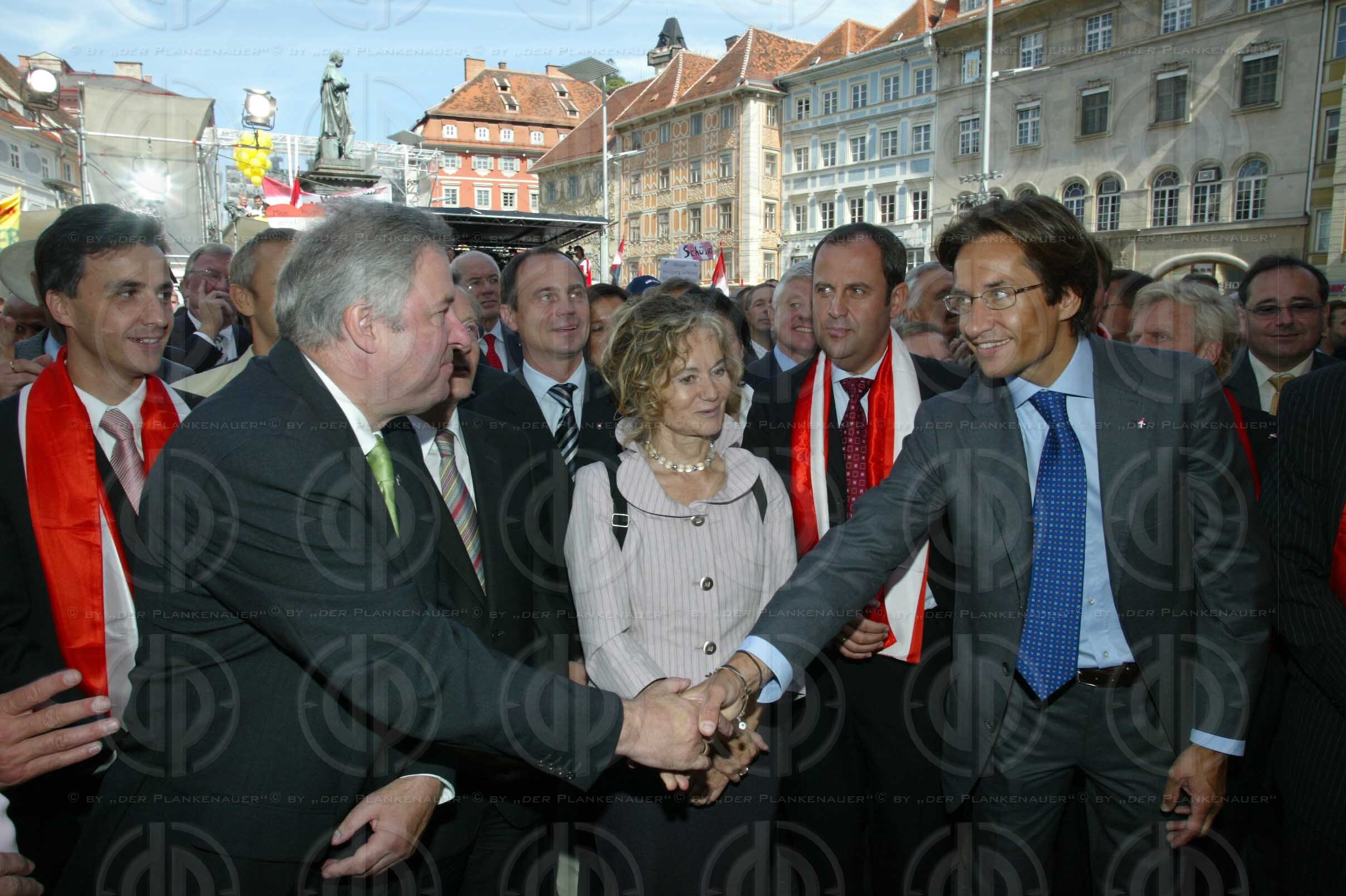 Wahl 2006 - ÖVP Wahlkampfauftakt in Graz