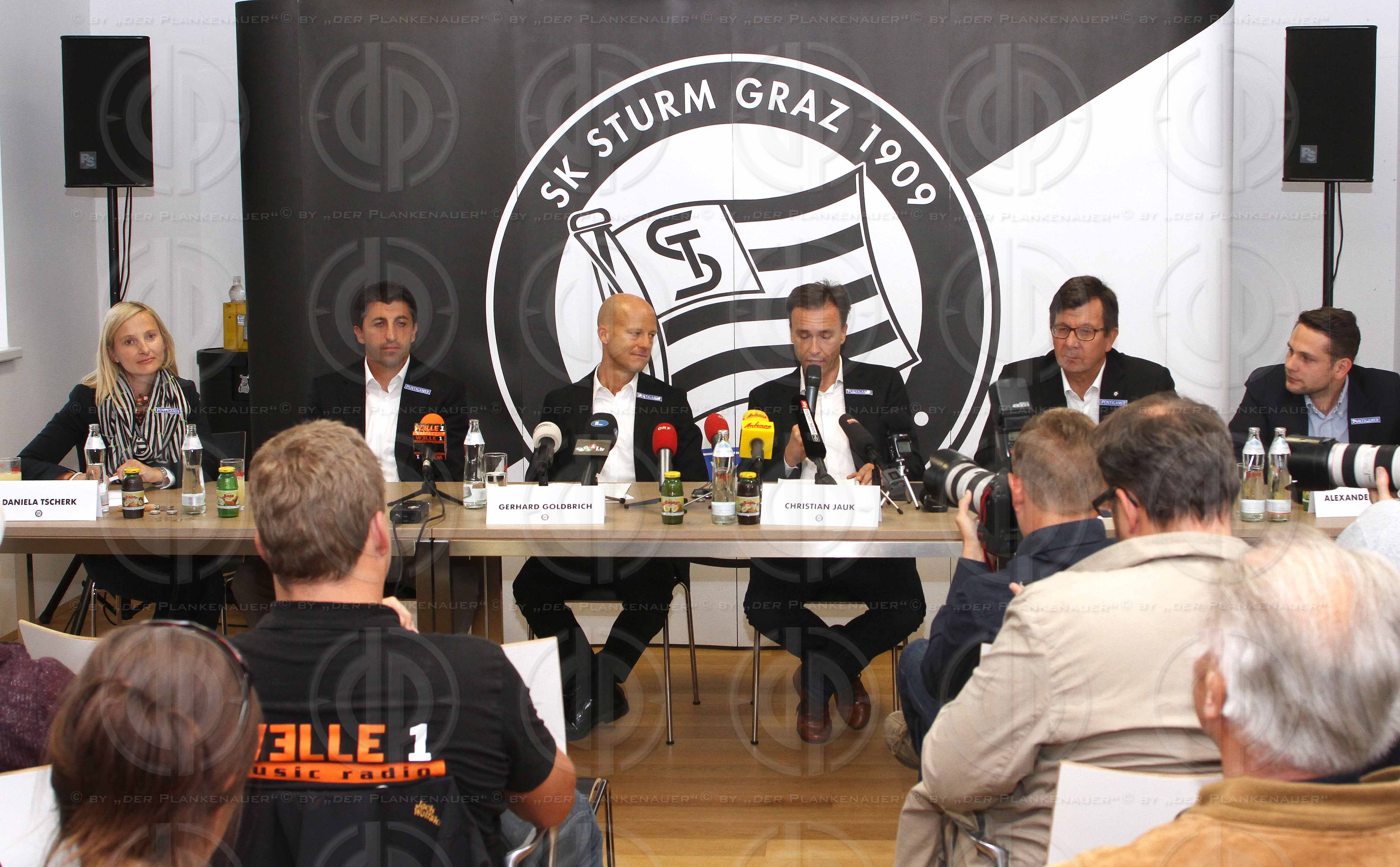 SK Sturm Pressekonferenz