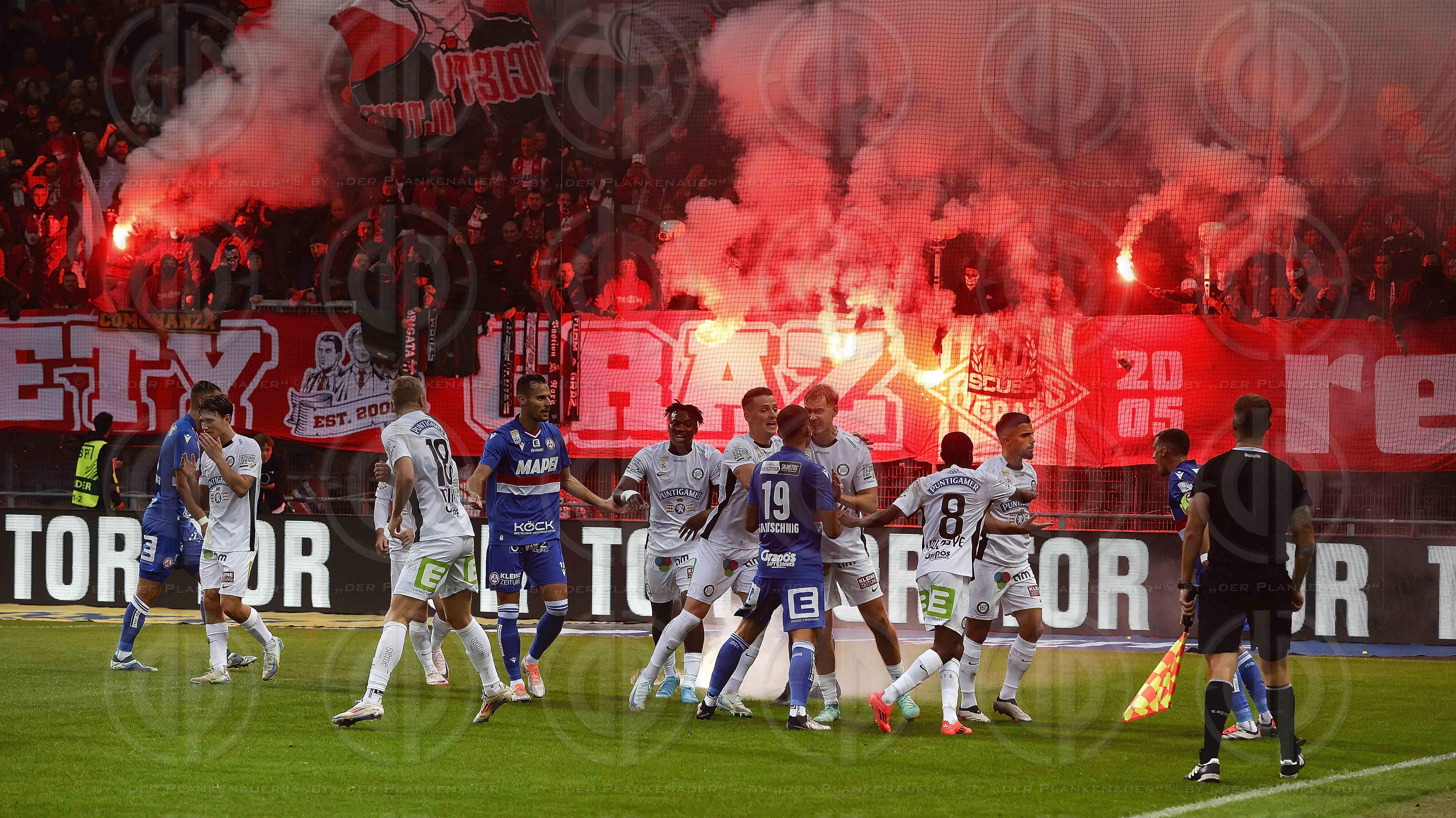 SK Sturm vs. GAK 1902 (5:2) am 19.10.2024