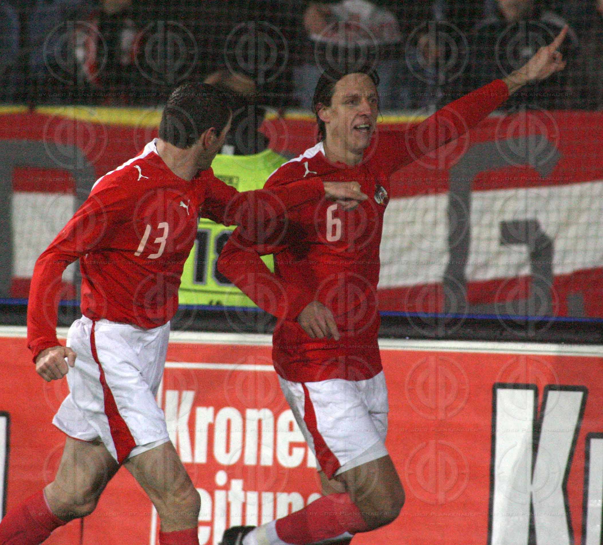 Fusball Länderspiel Österreich vs. Ghana (1:1)