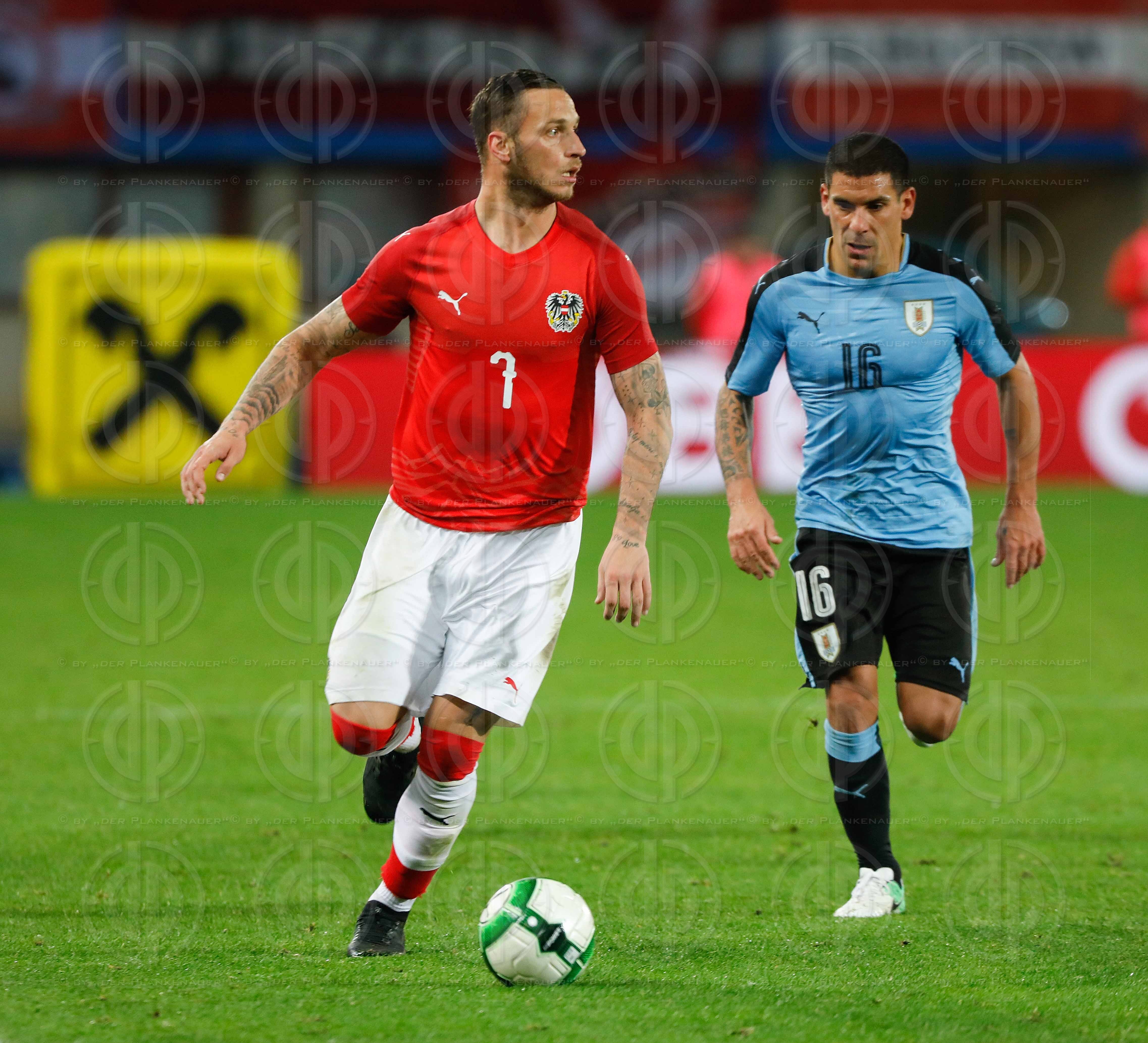 Laenderspiel Oesterreich vs. Uruguay (2:1)