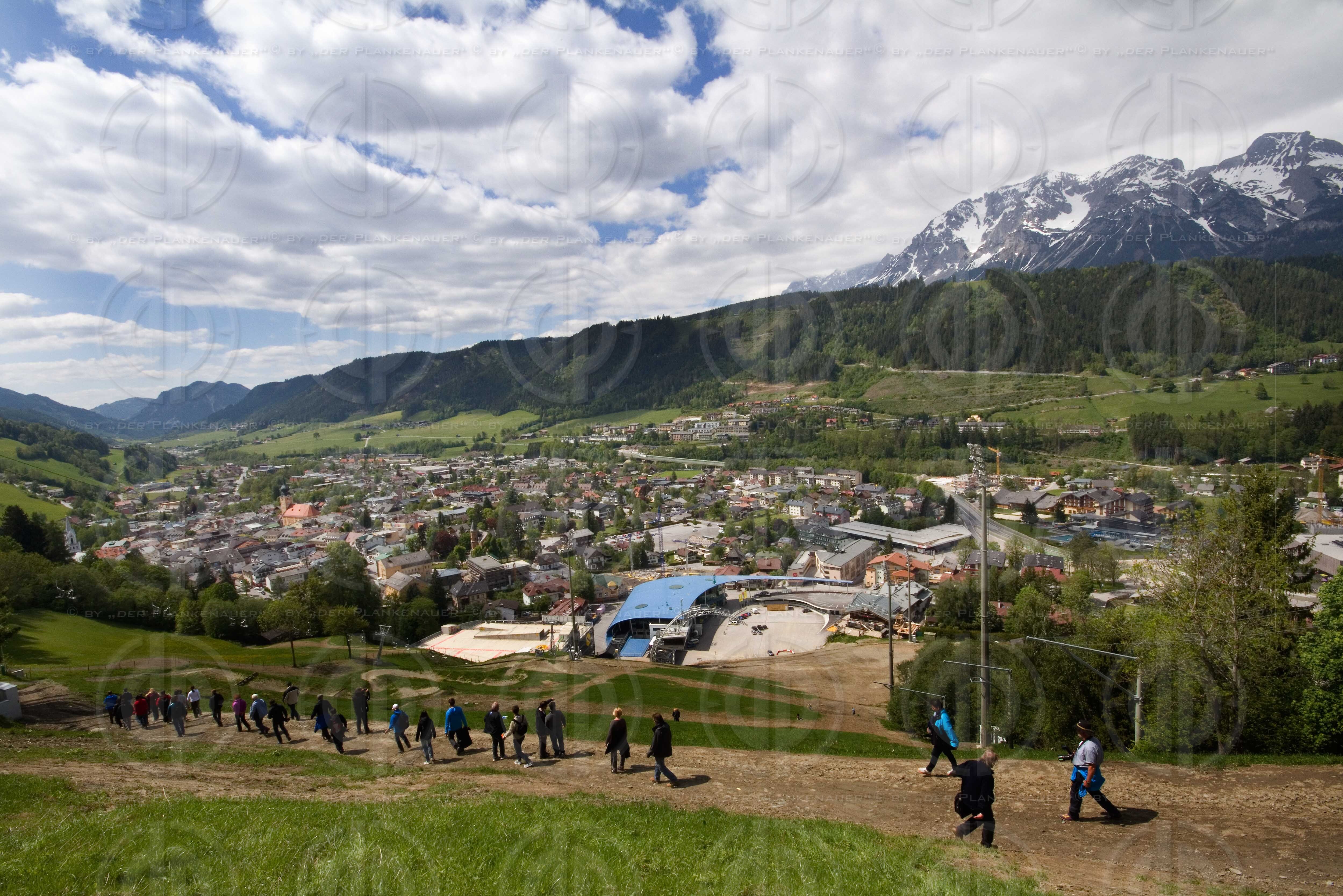 Bauarbeiten in Schladming