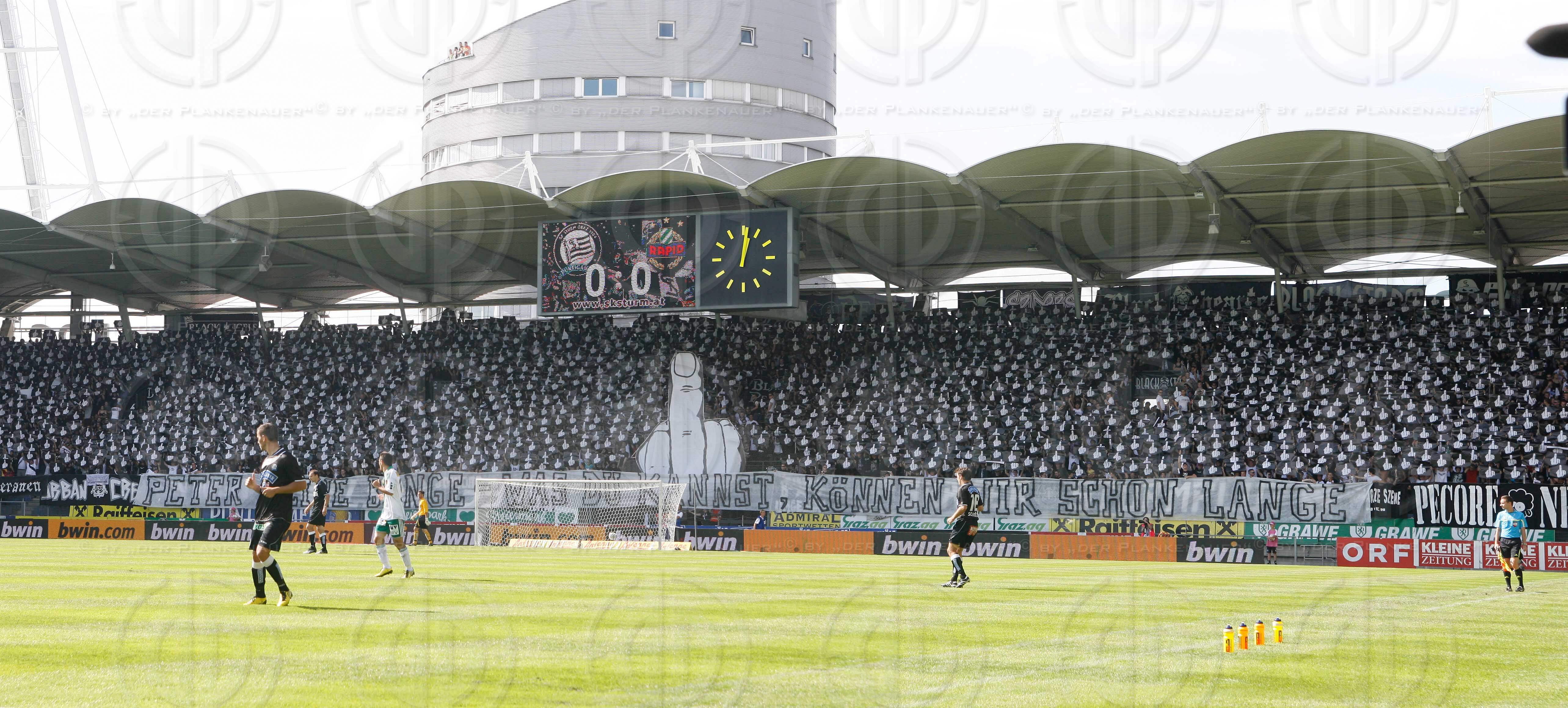 SK Sturm vs. SK Rapid Wien (0:2)