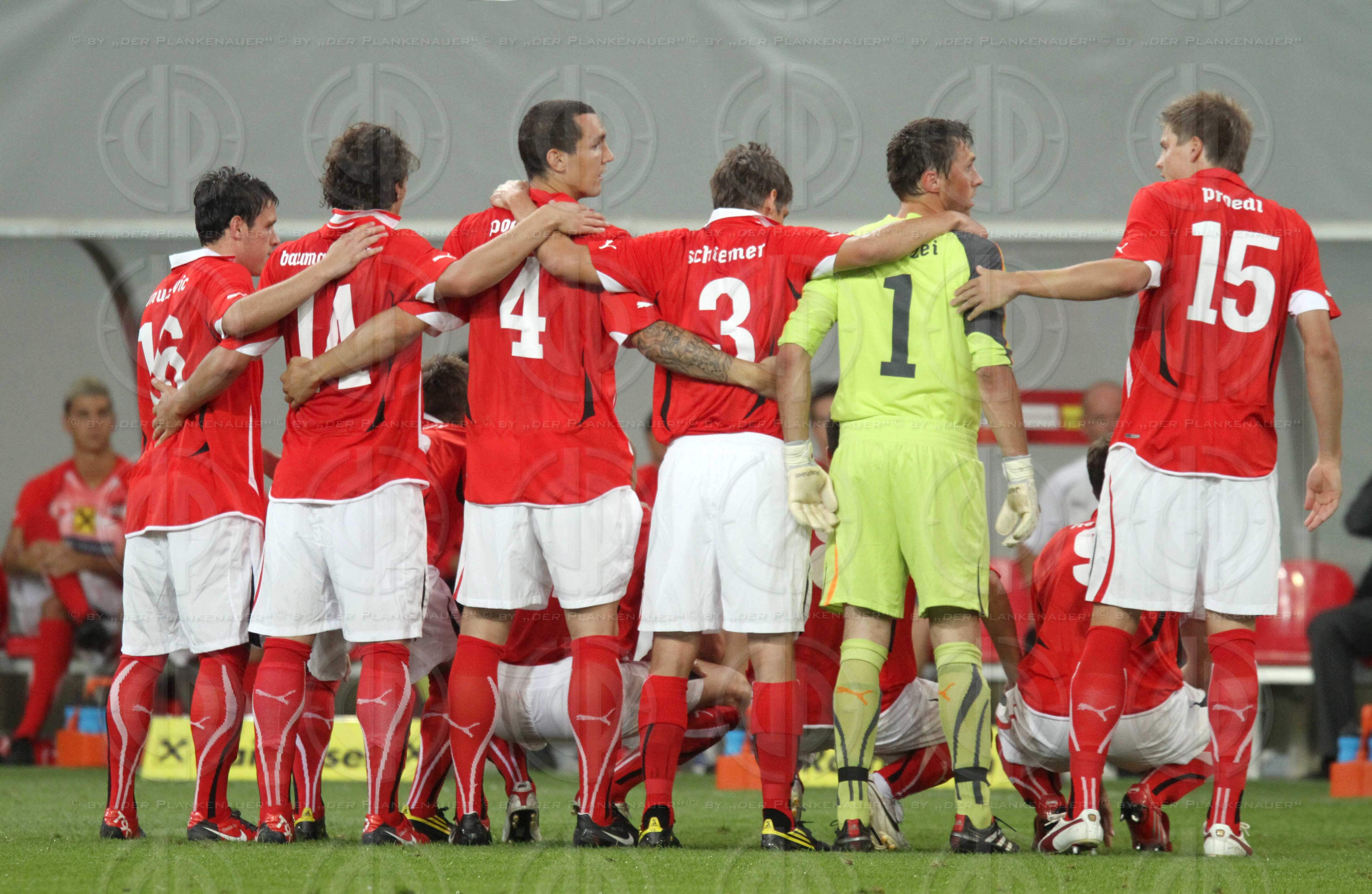 Länderspiel  Österreich vs. Schweiz (0:1)