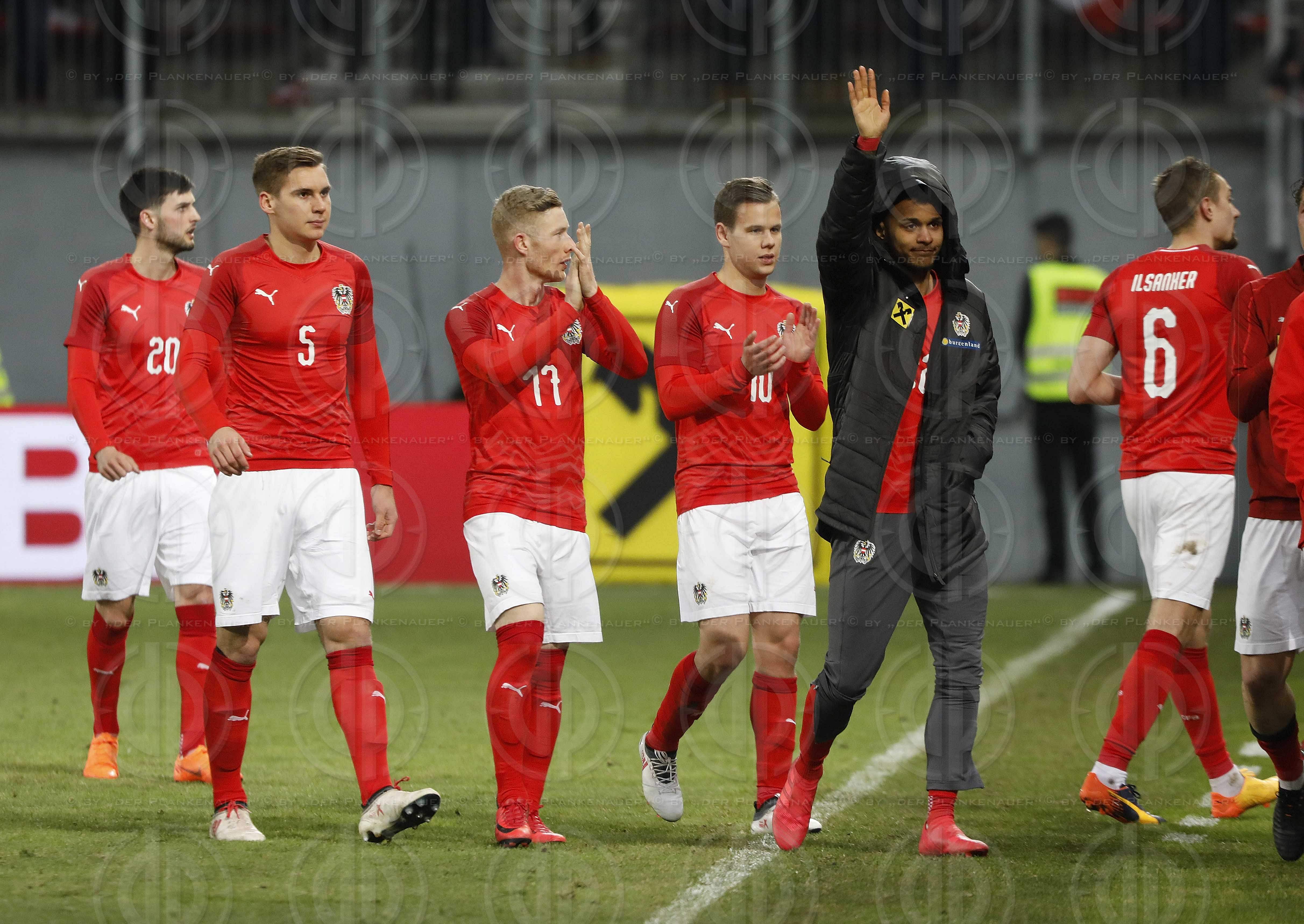 Laenderspiel Oesterreich vs. Slowenien (3:0)