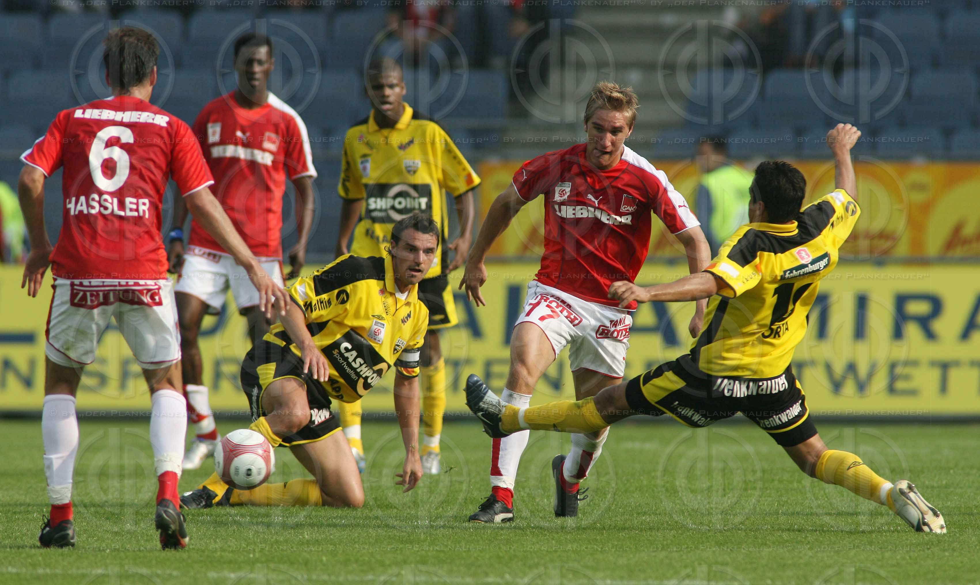 Liebherr GAK vs. Cashpoint SCR Altach (1:1)