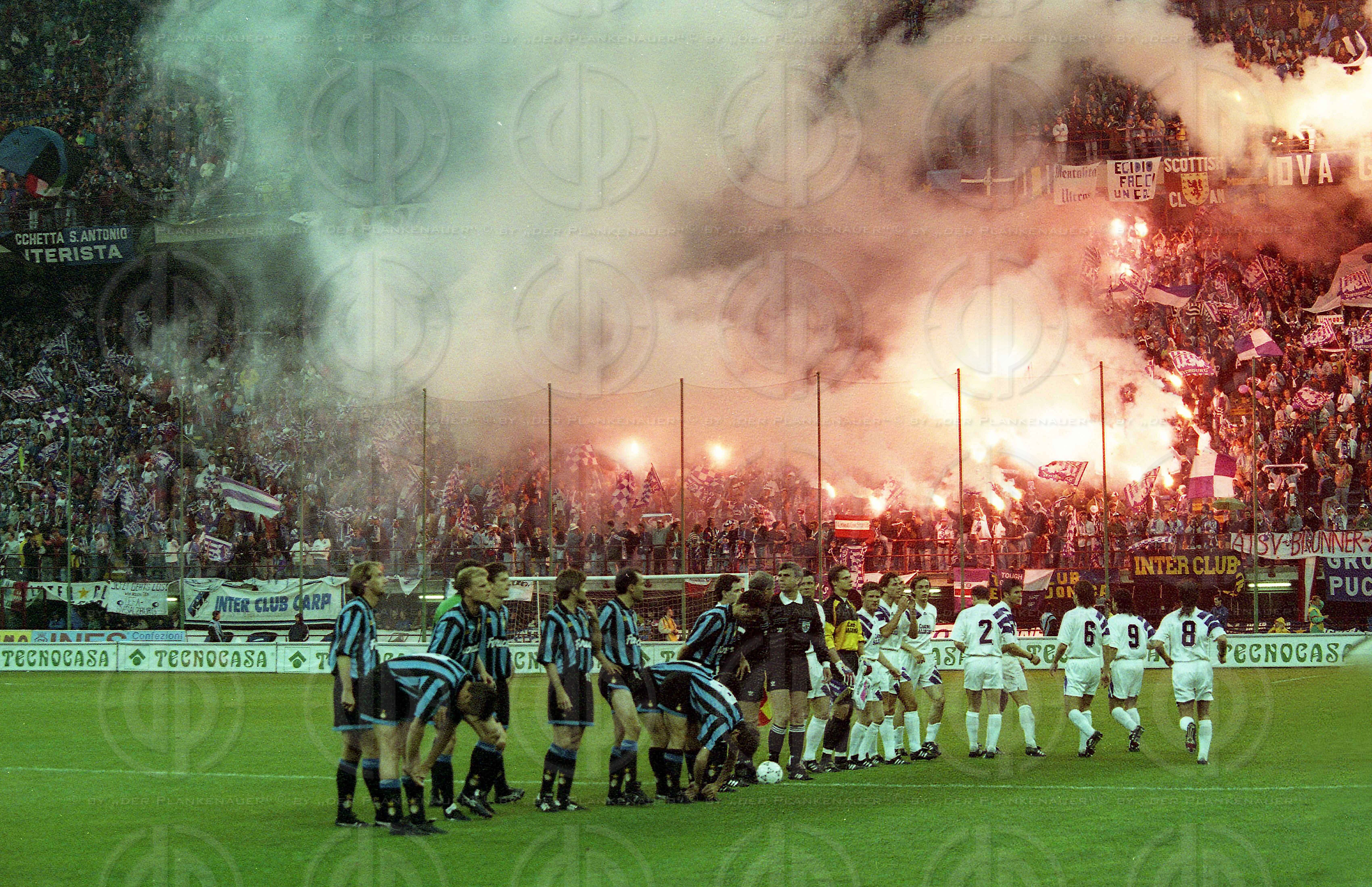 Uefa-Cup Finale Inter Mailand vs. Casino Austria Salzburg (0:1)