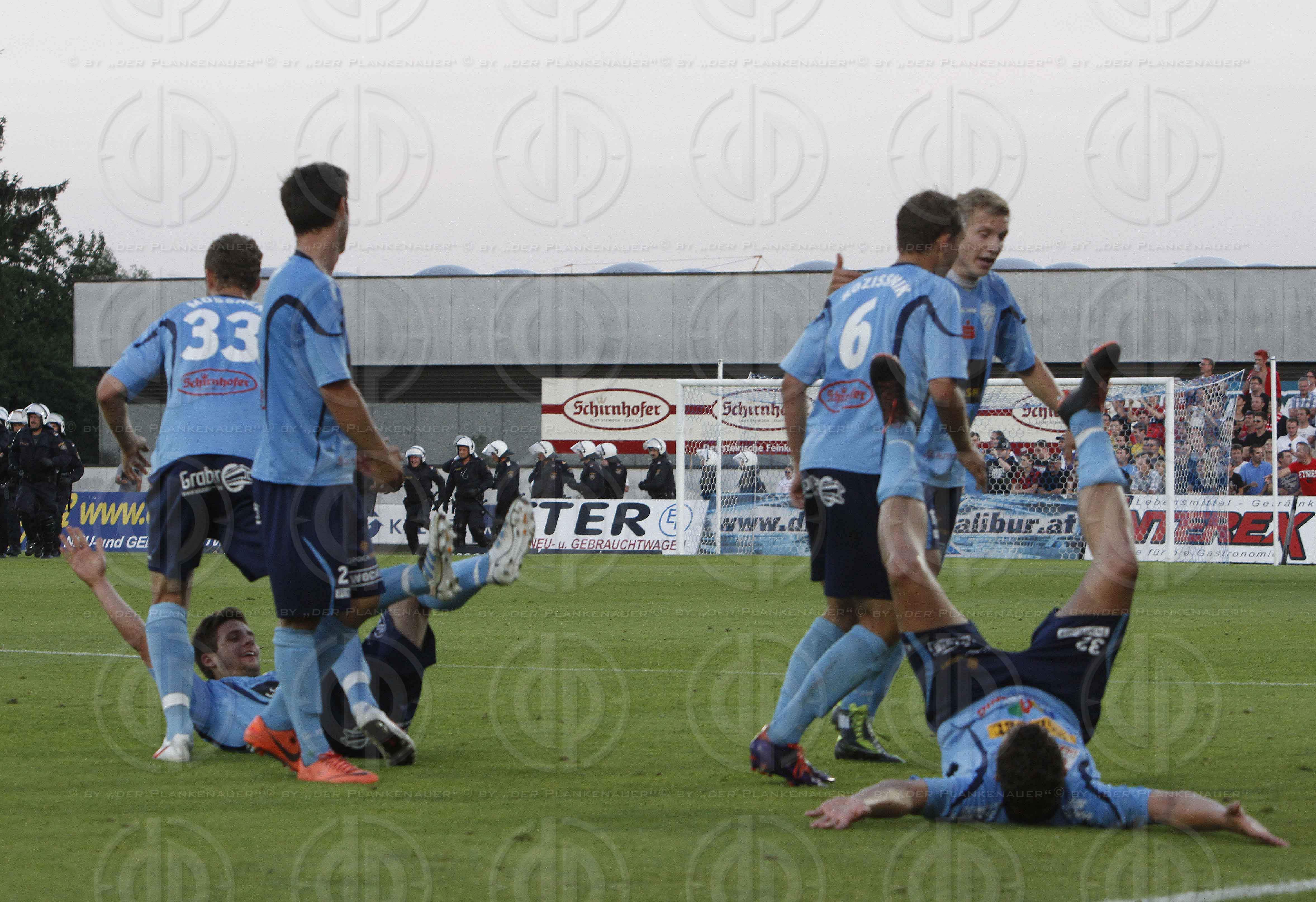 Relegation Hartberg vs. GAK (3:0, Spielabbruch)