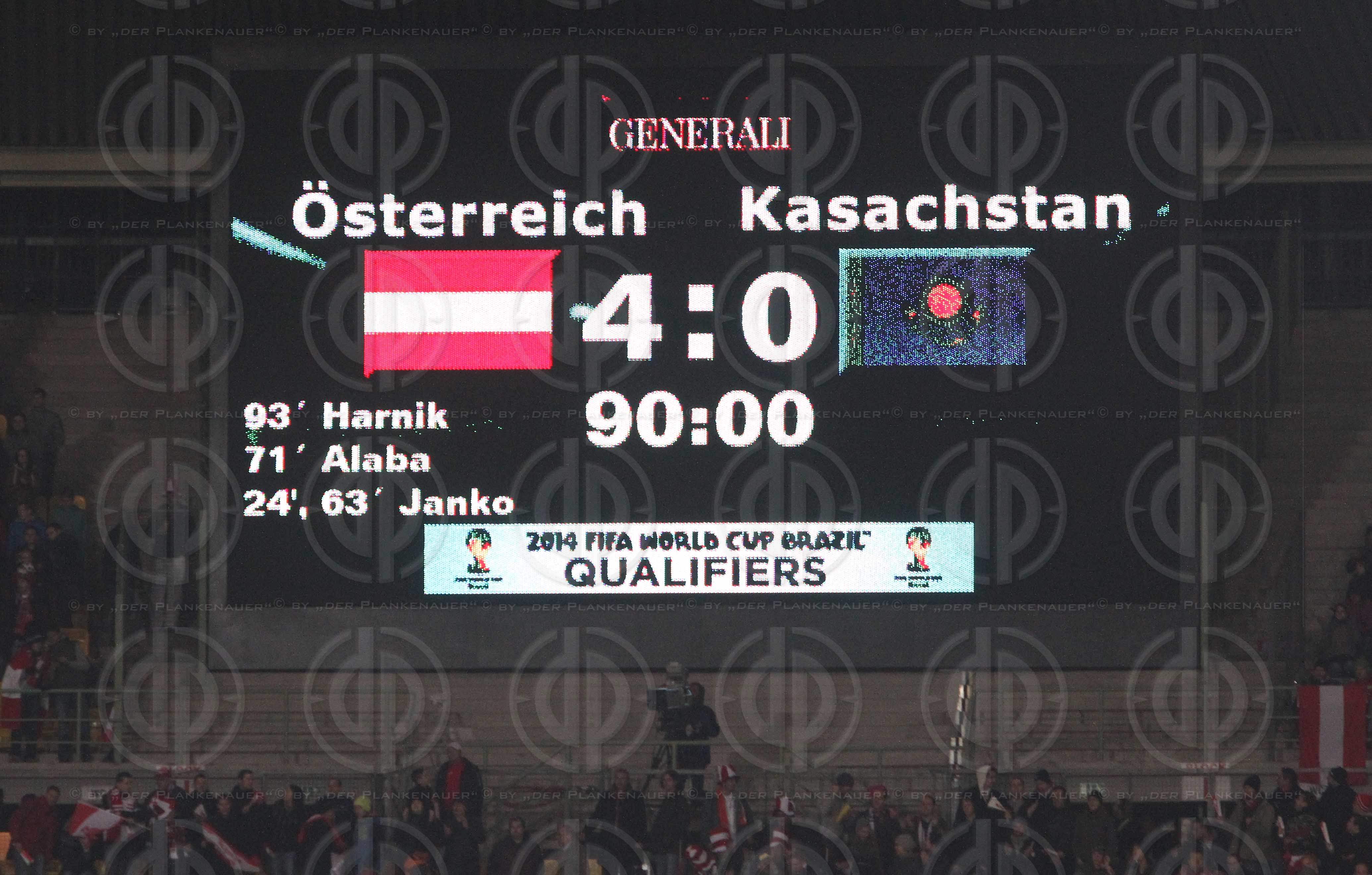 WM-Qualifikation Österreich vs. Kasachstan (4:0)