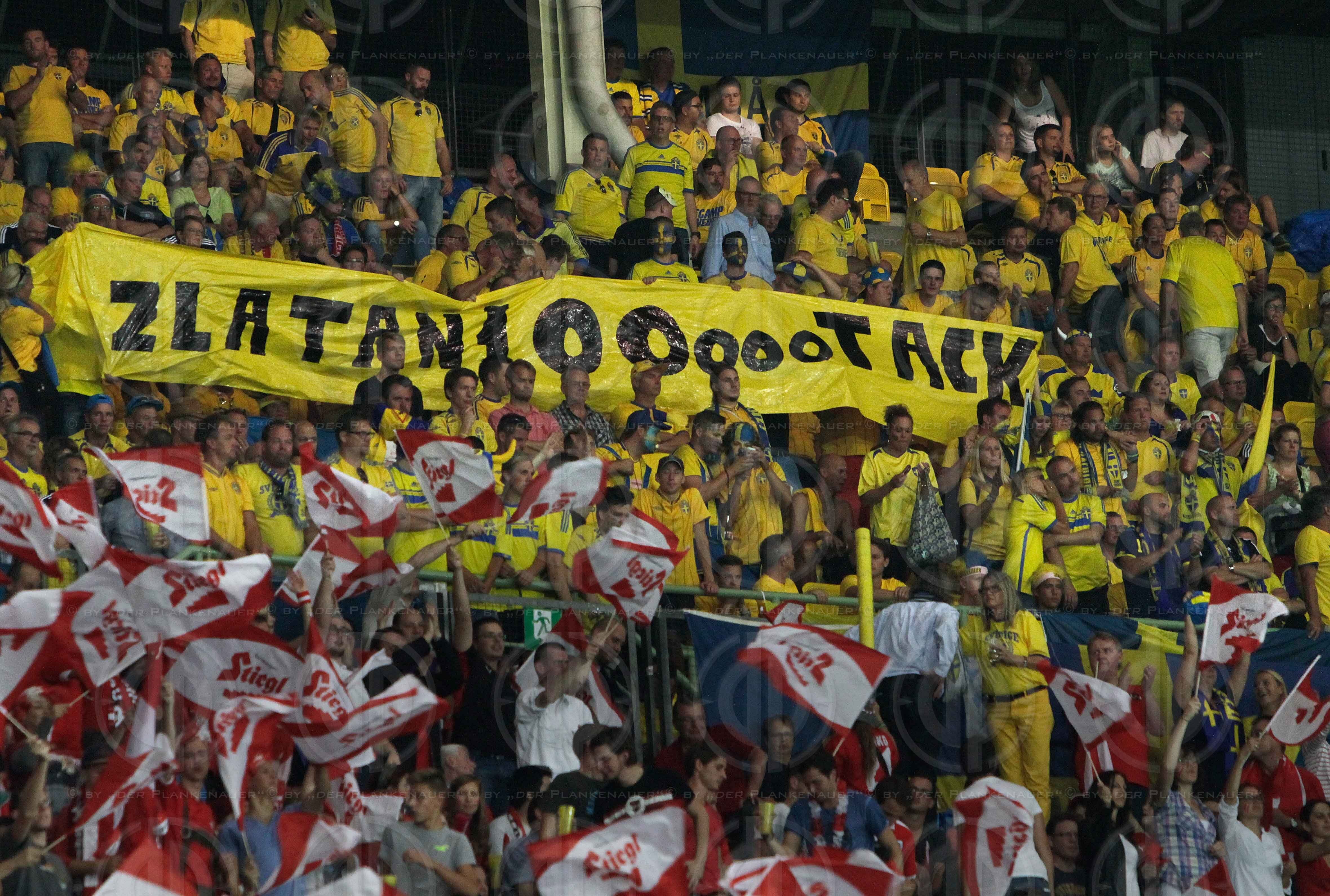 EM 2016-Qualifikationsrunde Oesterreich vs. Schweden (1:1)