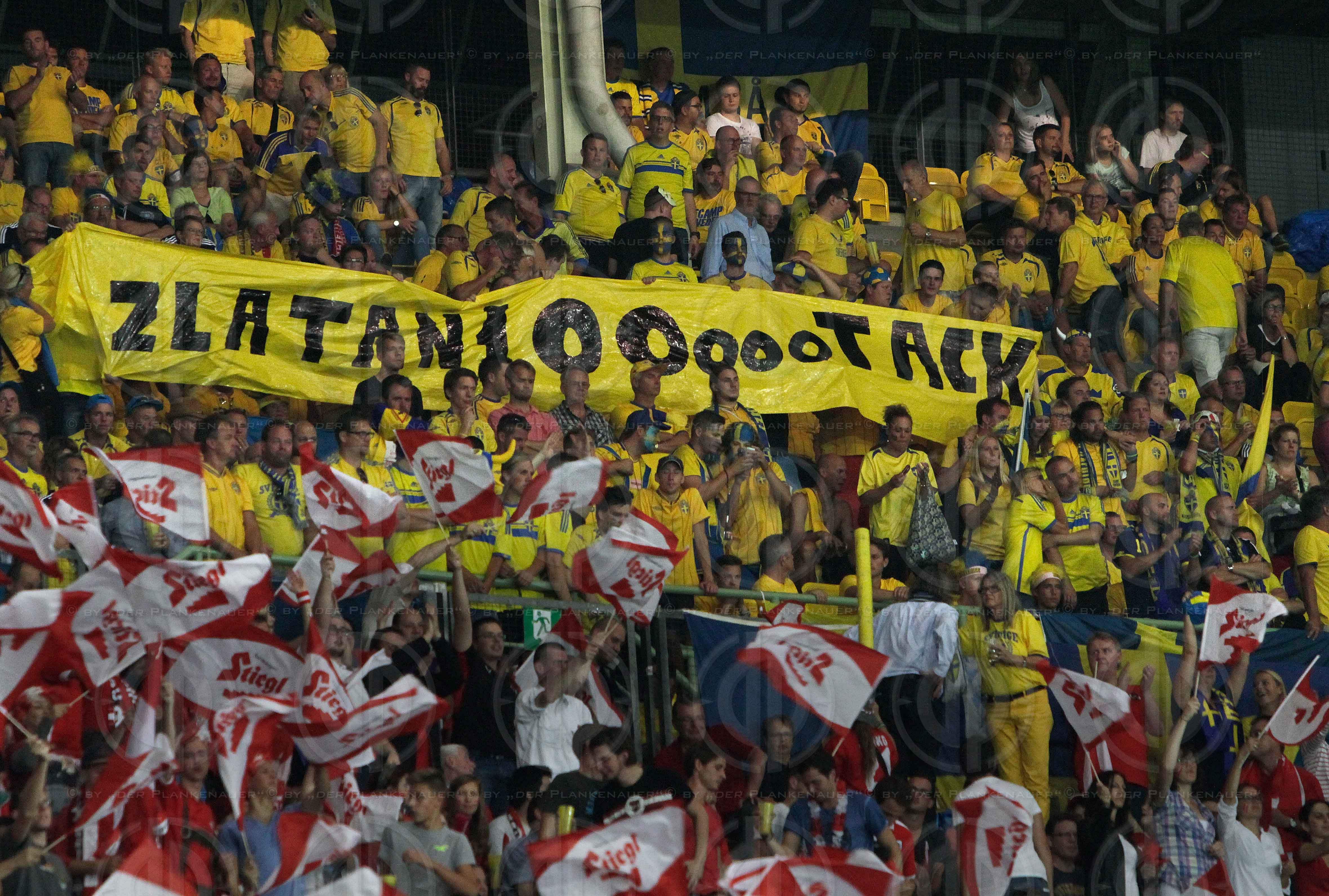 EM 2016-Qualifikationsrunde Oesterreich vs. Schweden (1:1)