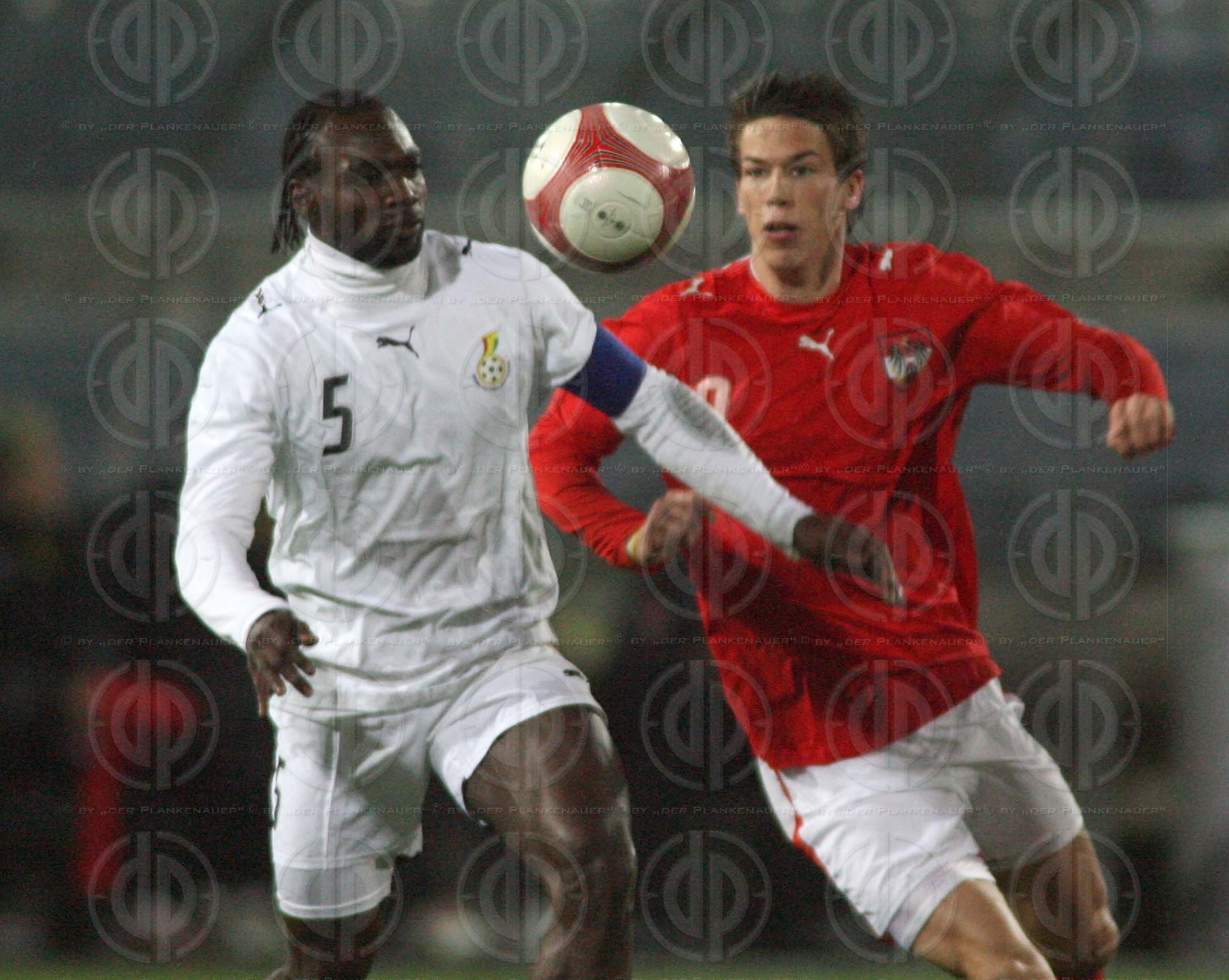 Fusball Länderspiel Österreich vs. Ghana (1:1)
