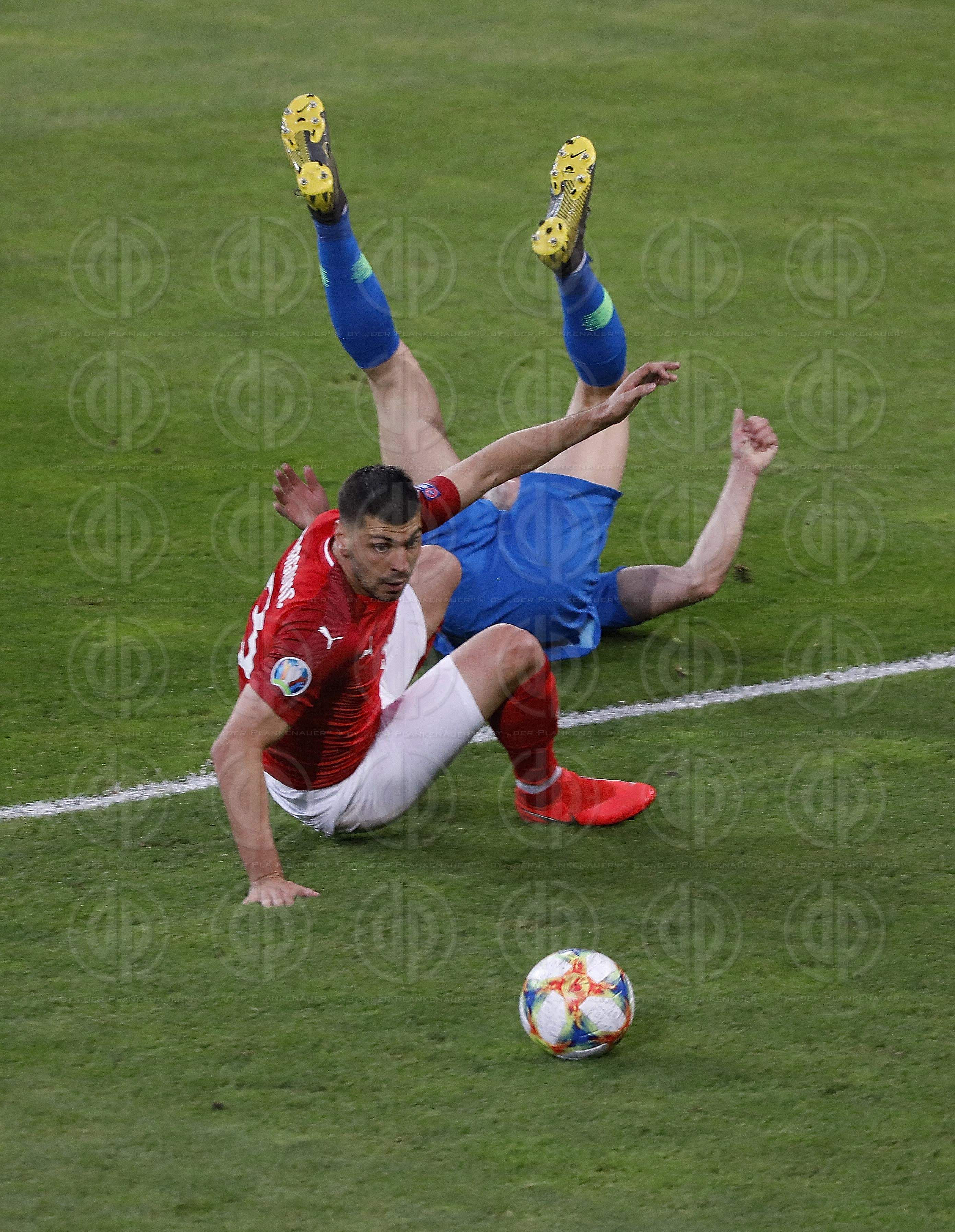 Länderspiel EM-Q. Österreich vs. Slowenien (1:0)