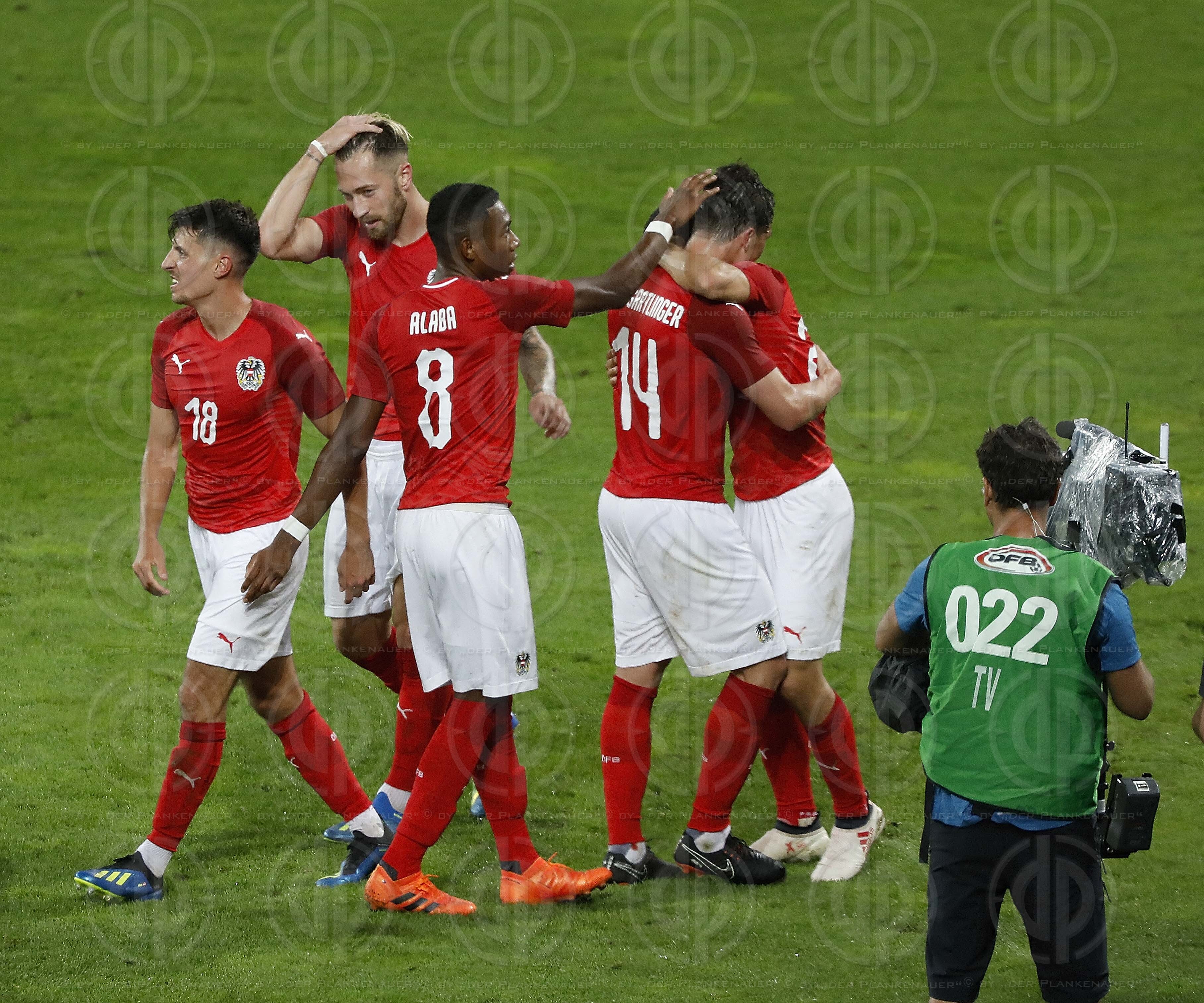 Laenderspiel Oesterreich vs. Deutschland