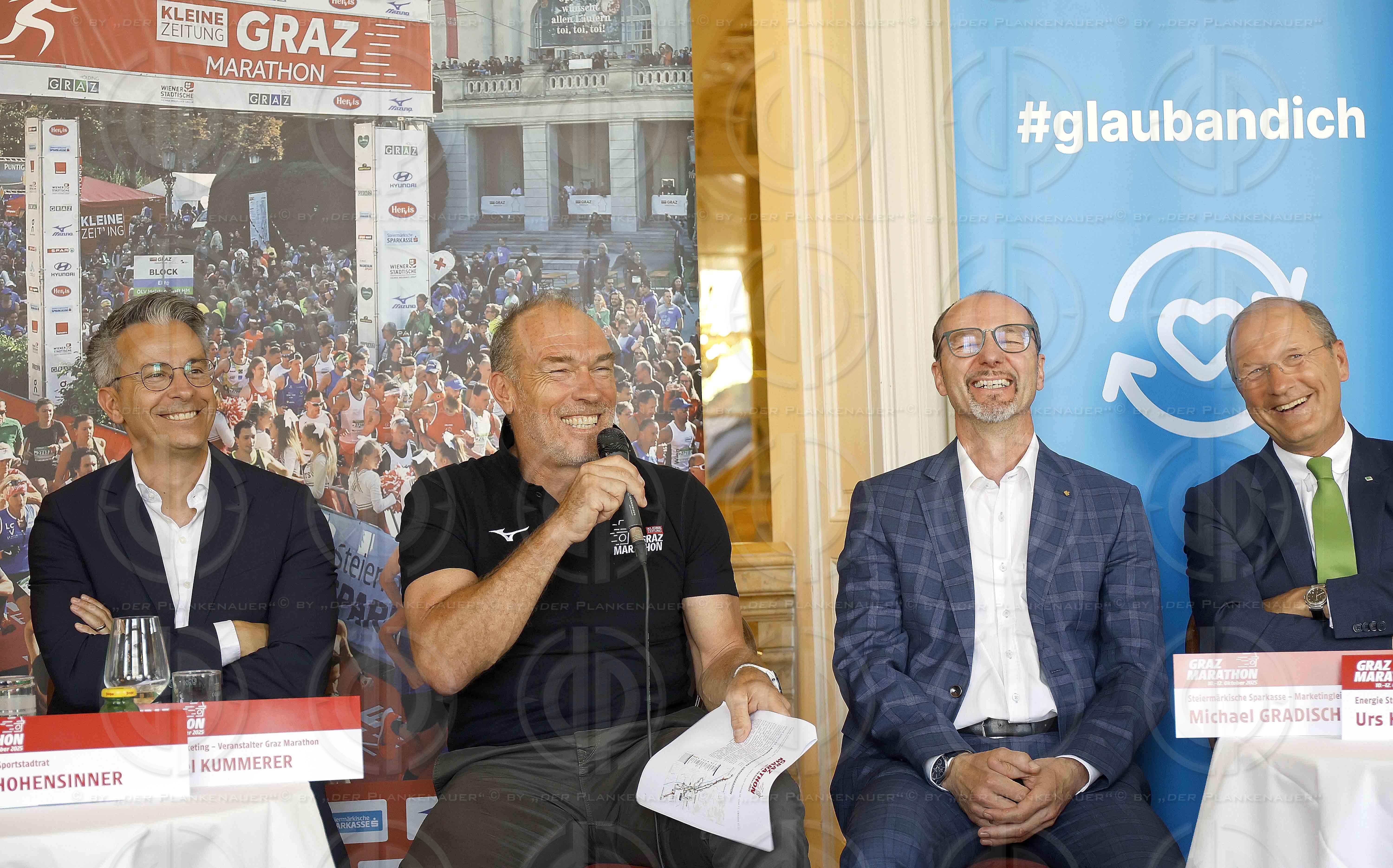 Graz Marathon Pressekonferenz und Weinverkostung am 05.06.2025