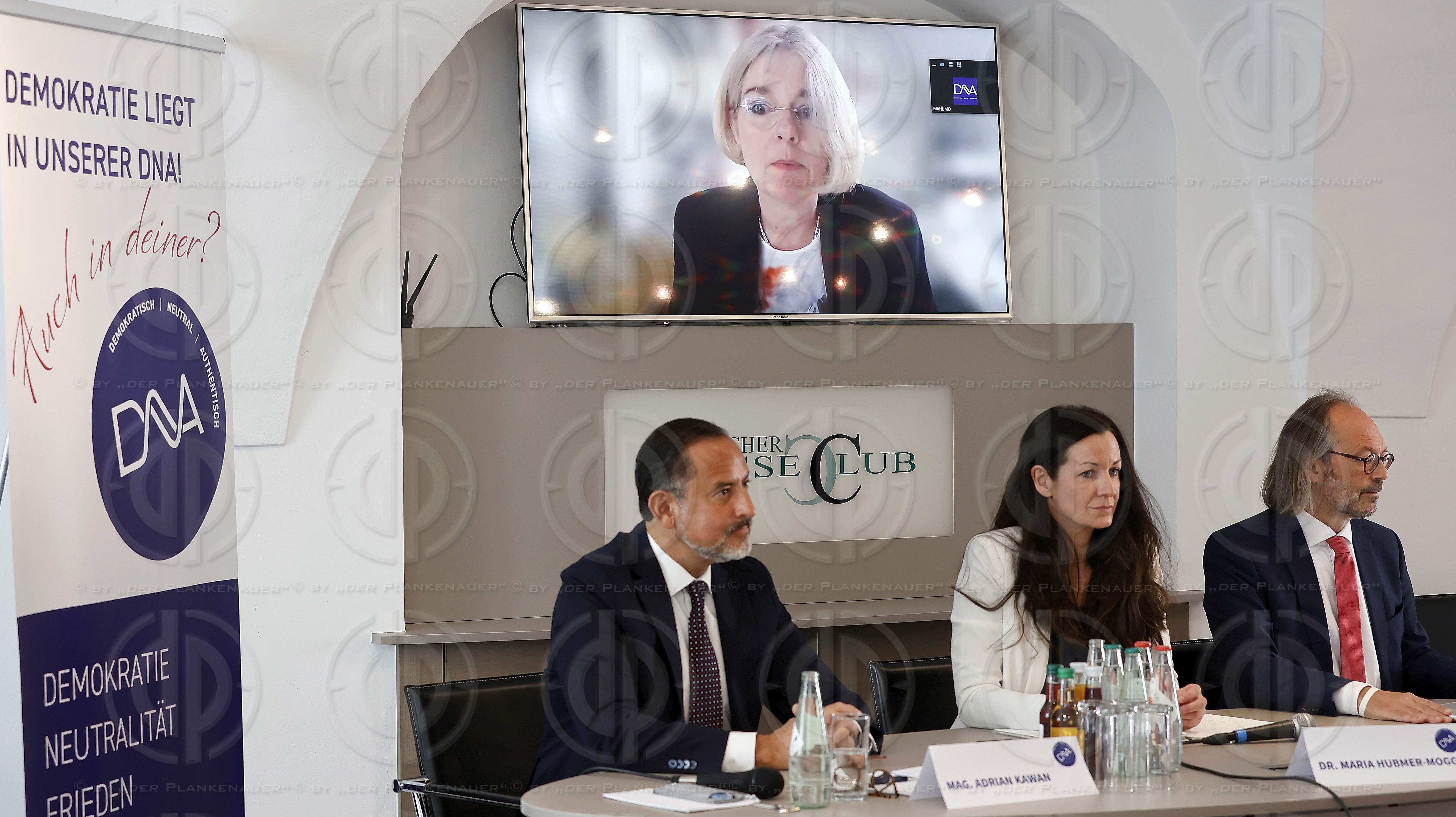 2. Pressekonferenz der Liste DNA am 11.04.2024