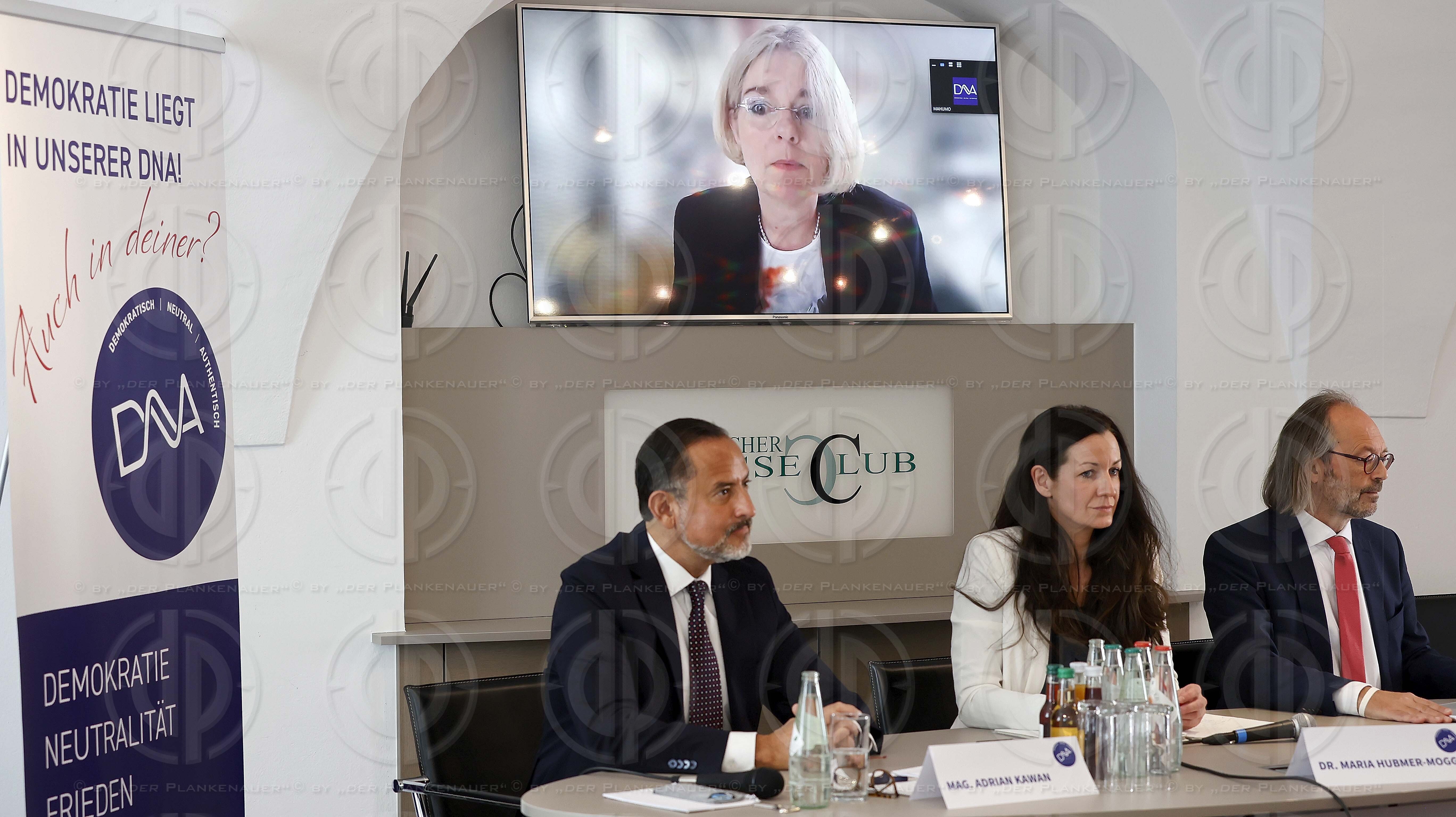 2. Pressekonferenz der Liste DNA am 11.04.2024