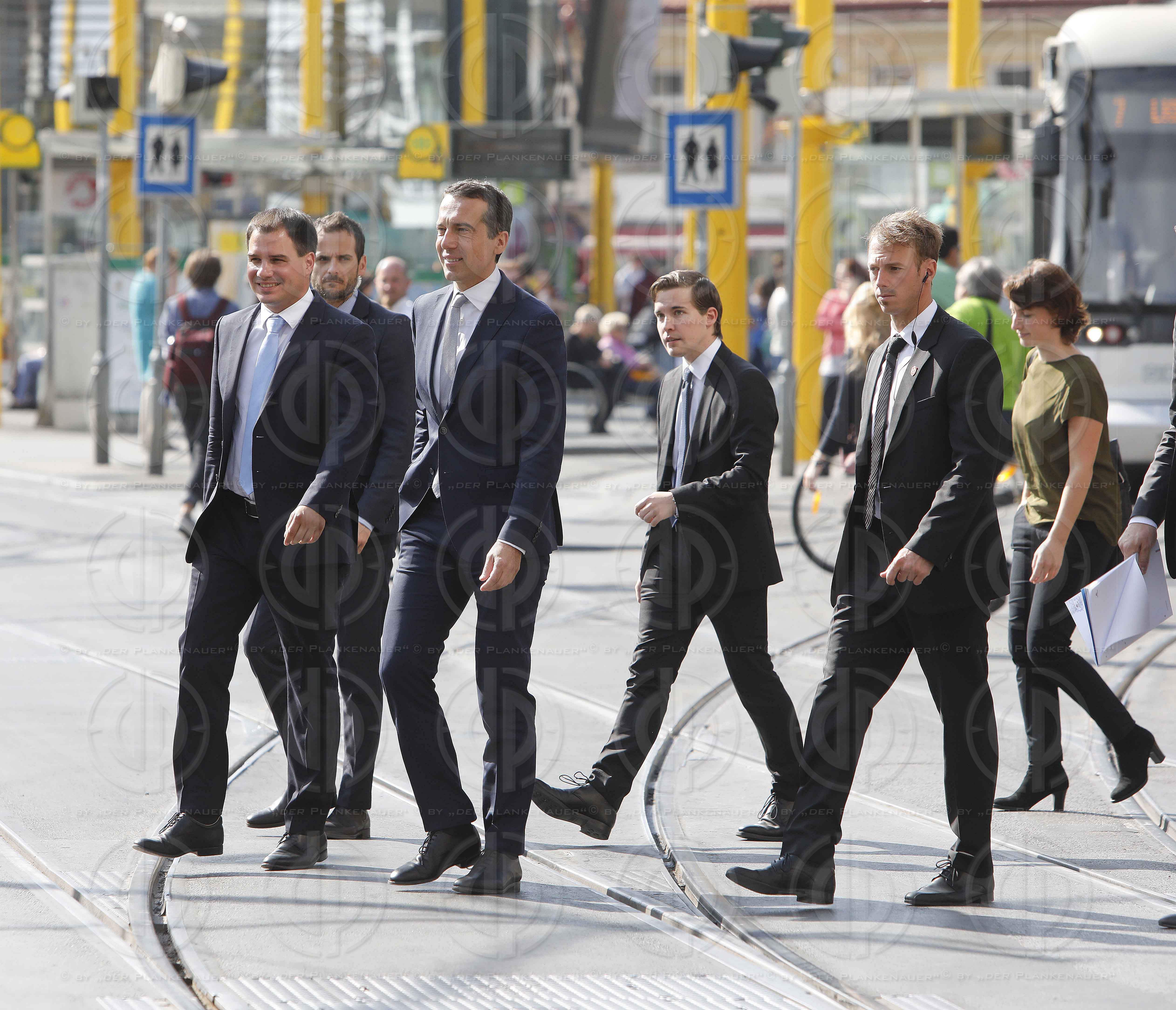 BK Kern fährt mit Grazer Strassenbahn