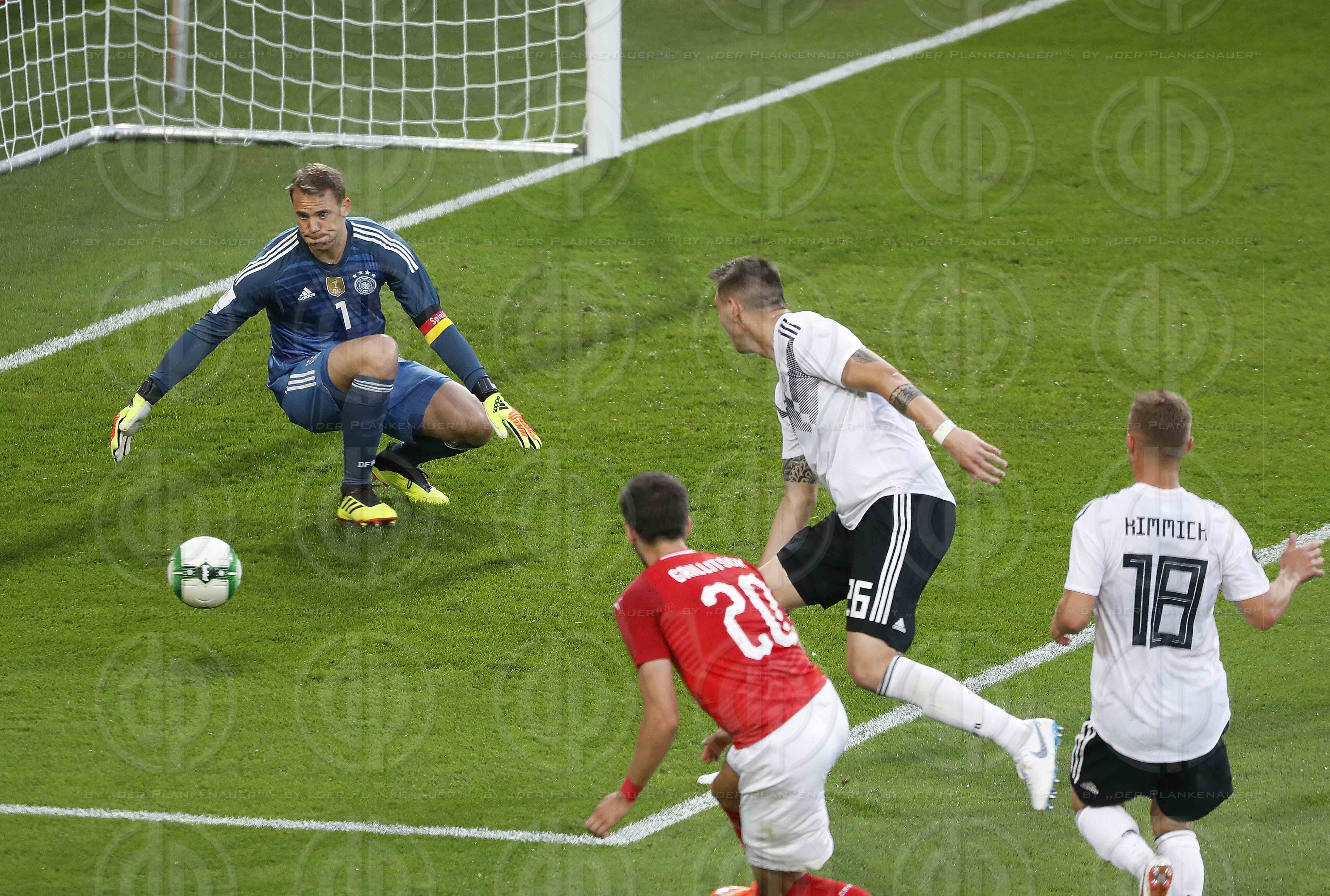 Laenderspiel Oesterreich vs. Deutschland