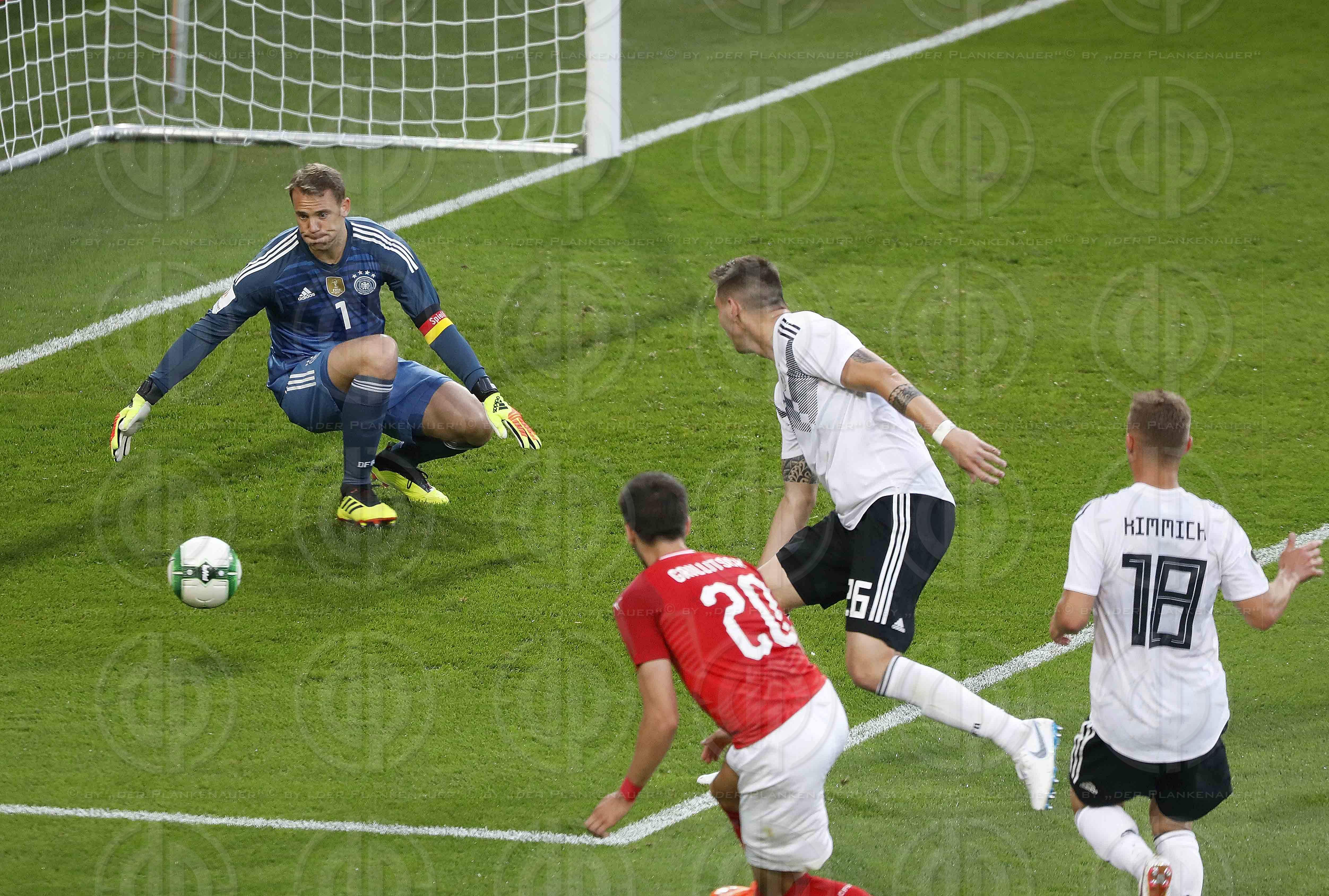 Laenderspiel Oesterreich vs. Deutschland
