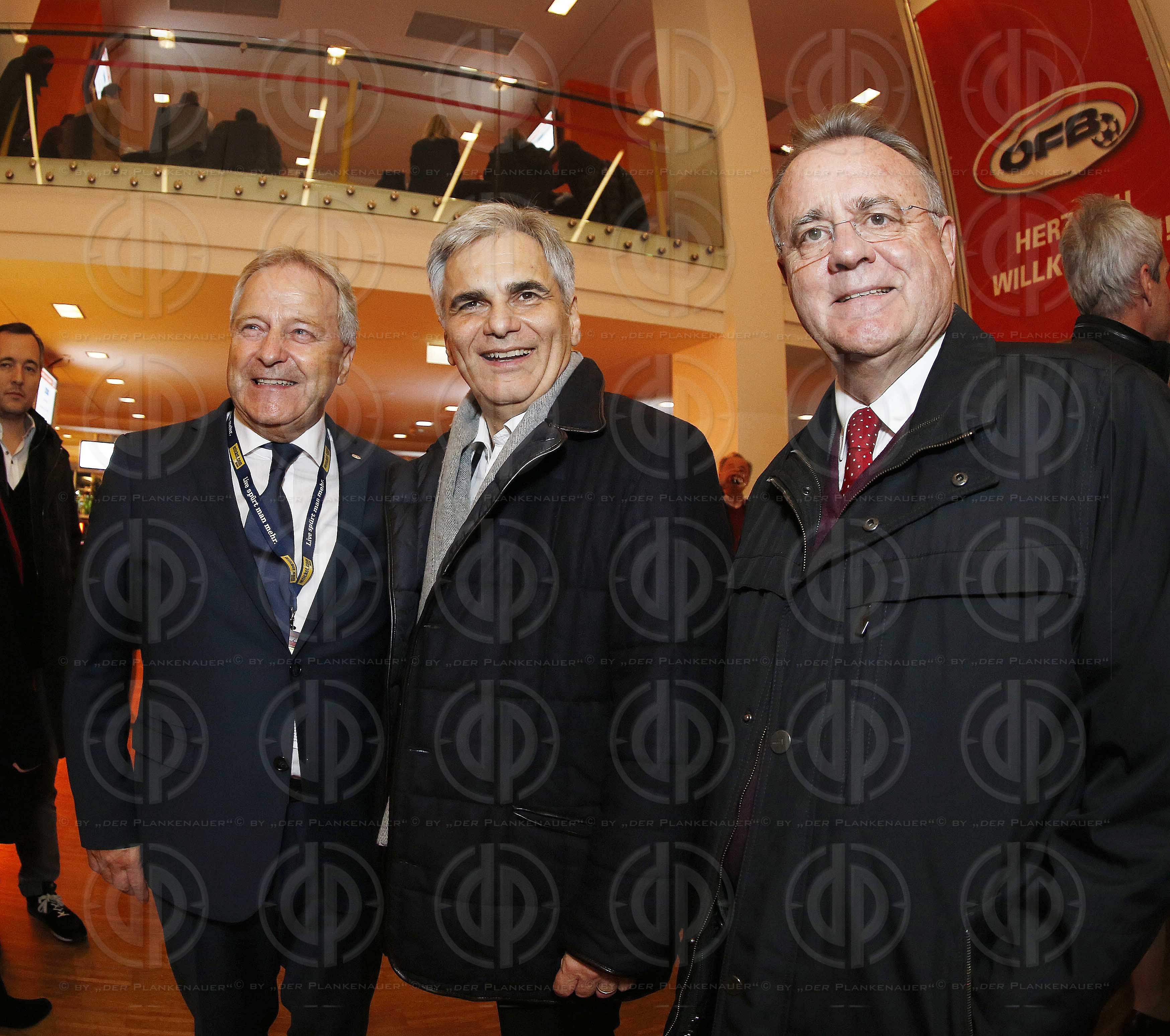 Laenderspiel Oesterreich vs. Schweiz