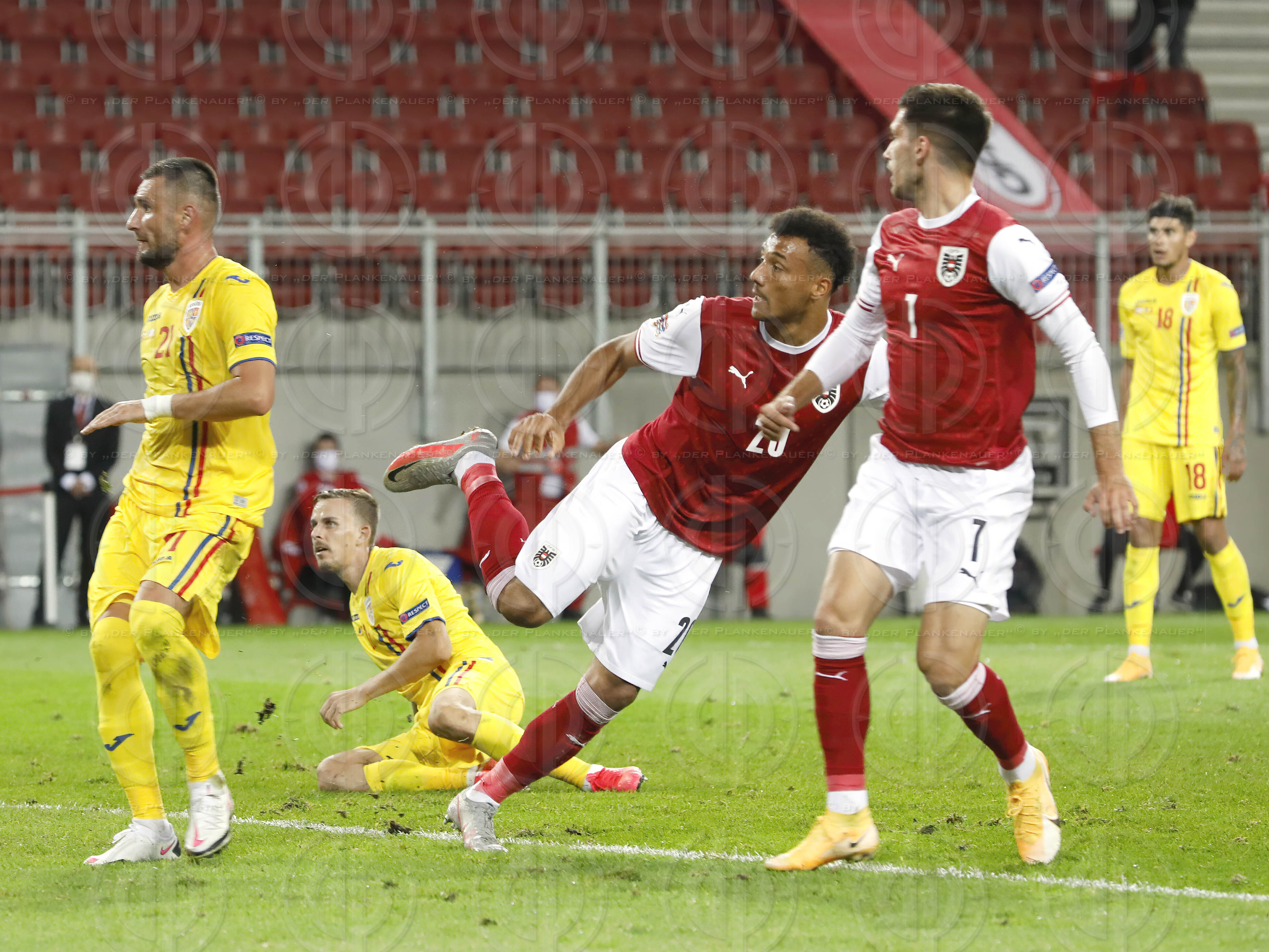 Länderspiel UEFA NL Österreich vs. Rumänien (2:3)
