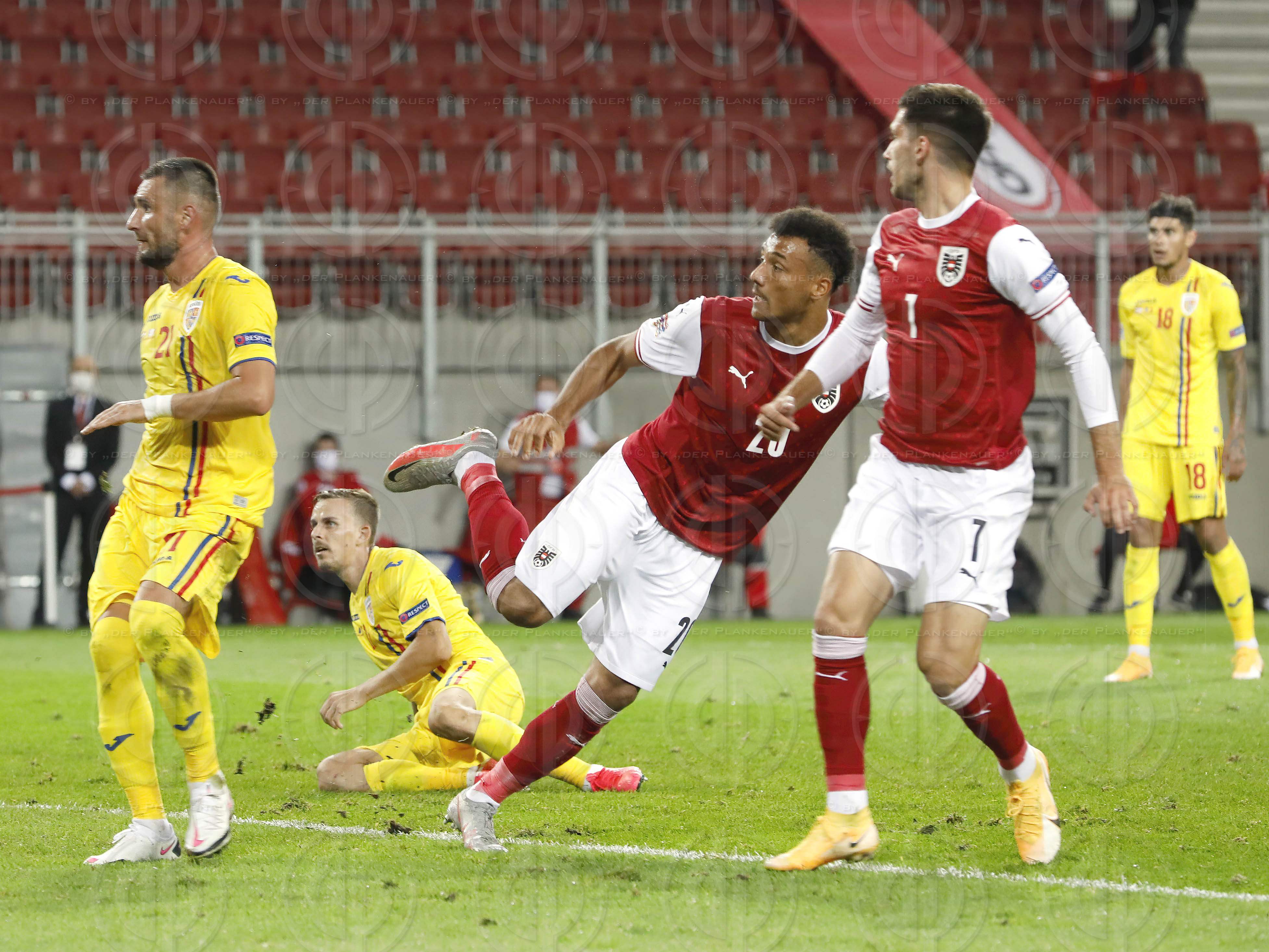 Länderspiel UEFA NL Österreich vs. Rumänien (2:3)