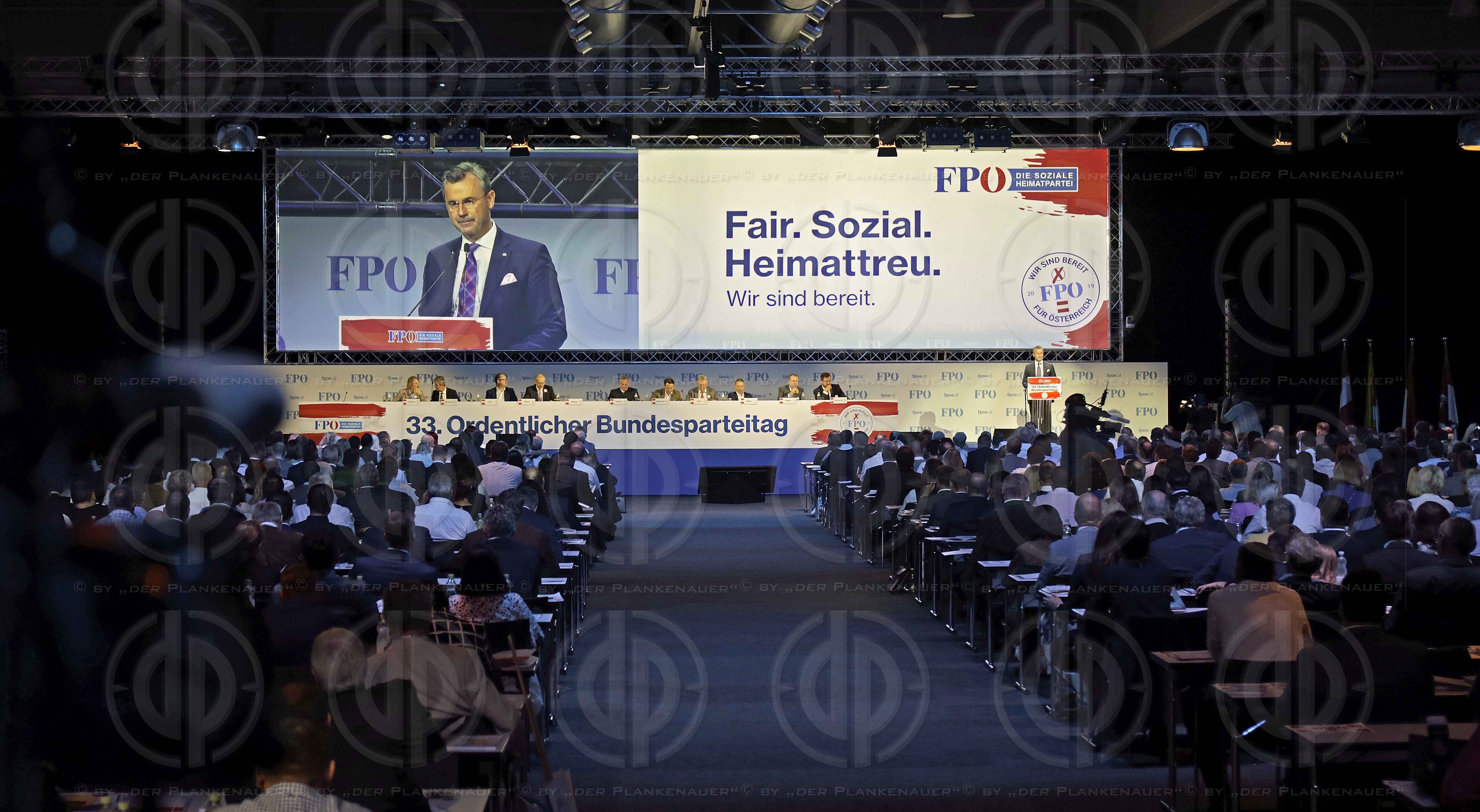 FPÖ-Bundesparteitag 2019 in Graz