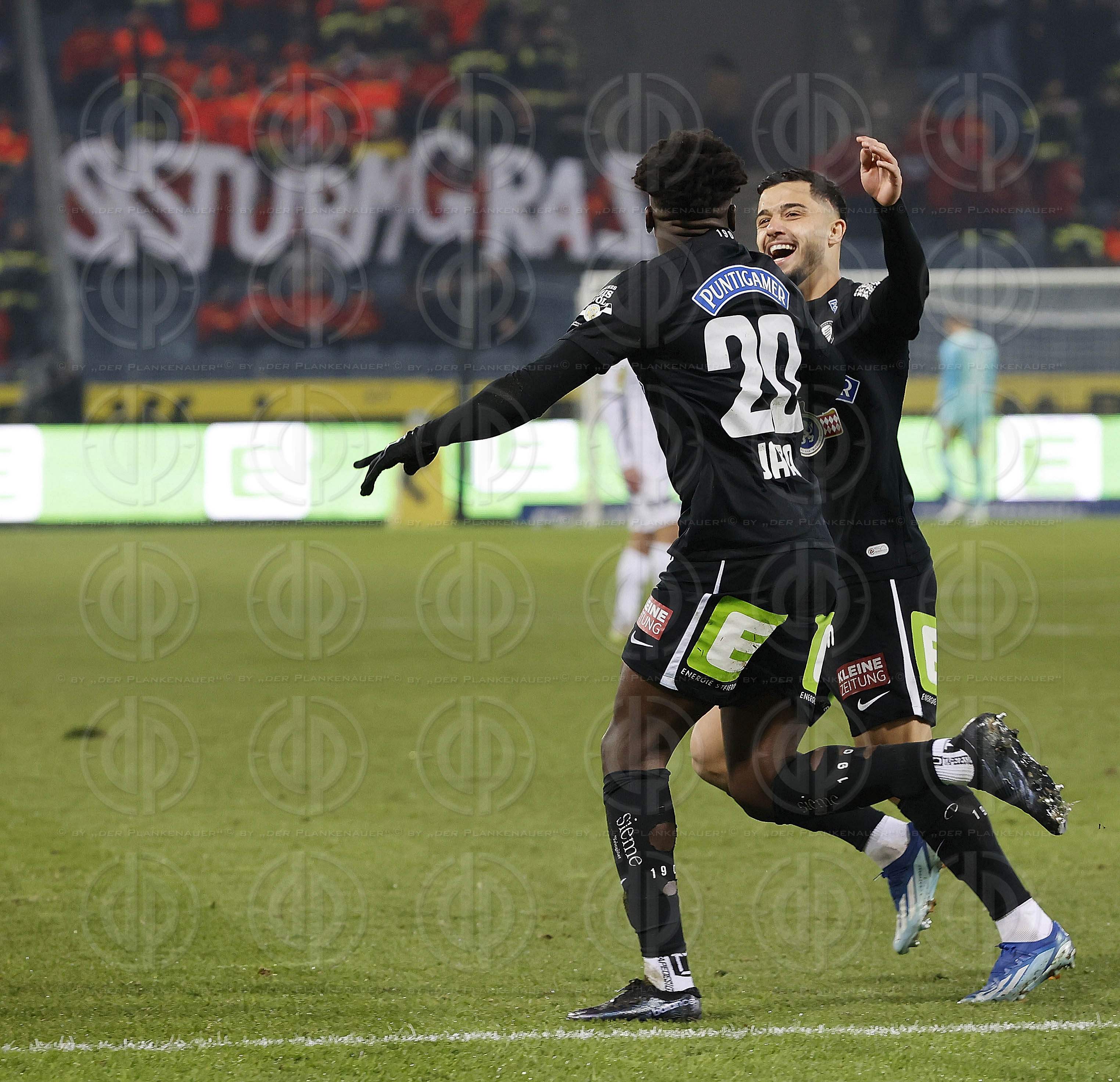 SK Sturm vs. SCR Altach (1:0) am 10.12.2023