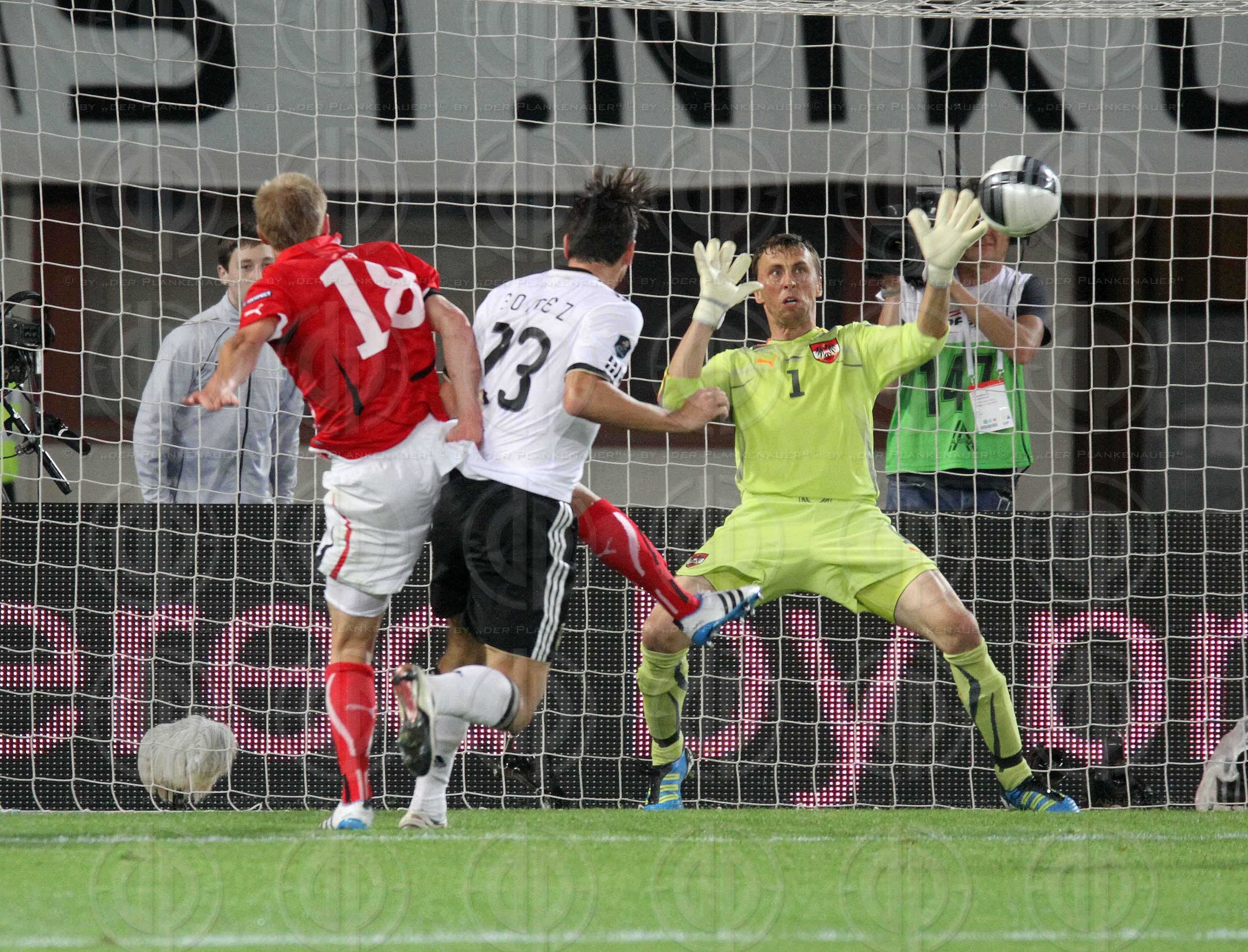 Qualifikation zur UEFA EURO 2012 Österreich vs. Deutschland
