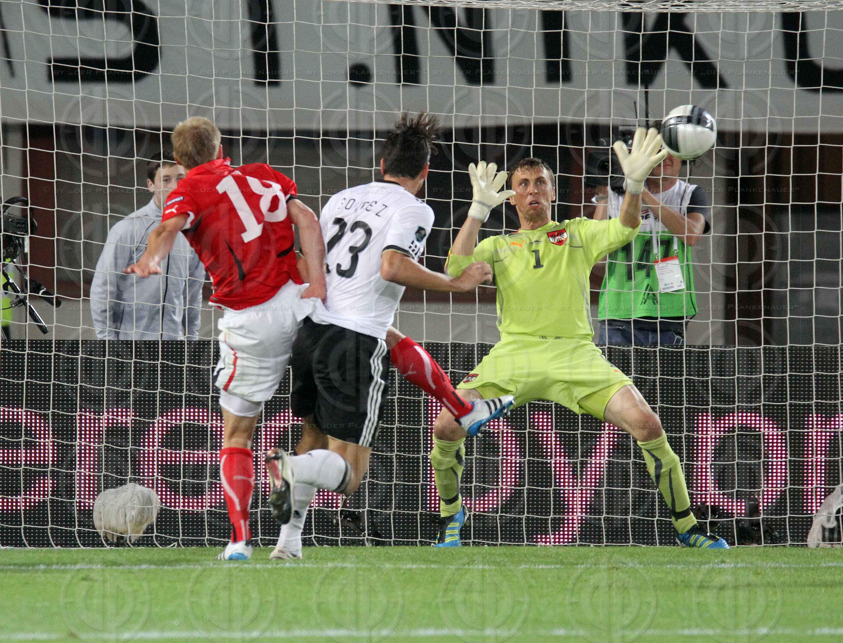 Qualifikation zur UEFA EURO 2012 Österreich vs. Deutschland