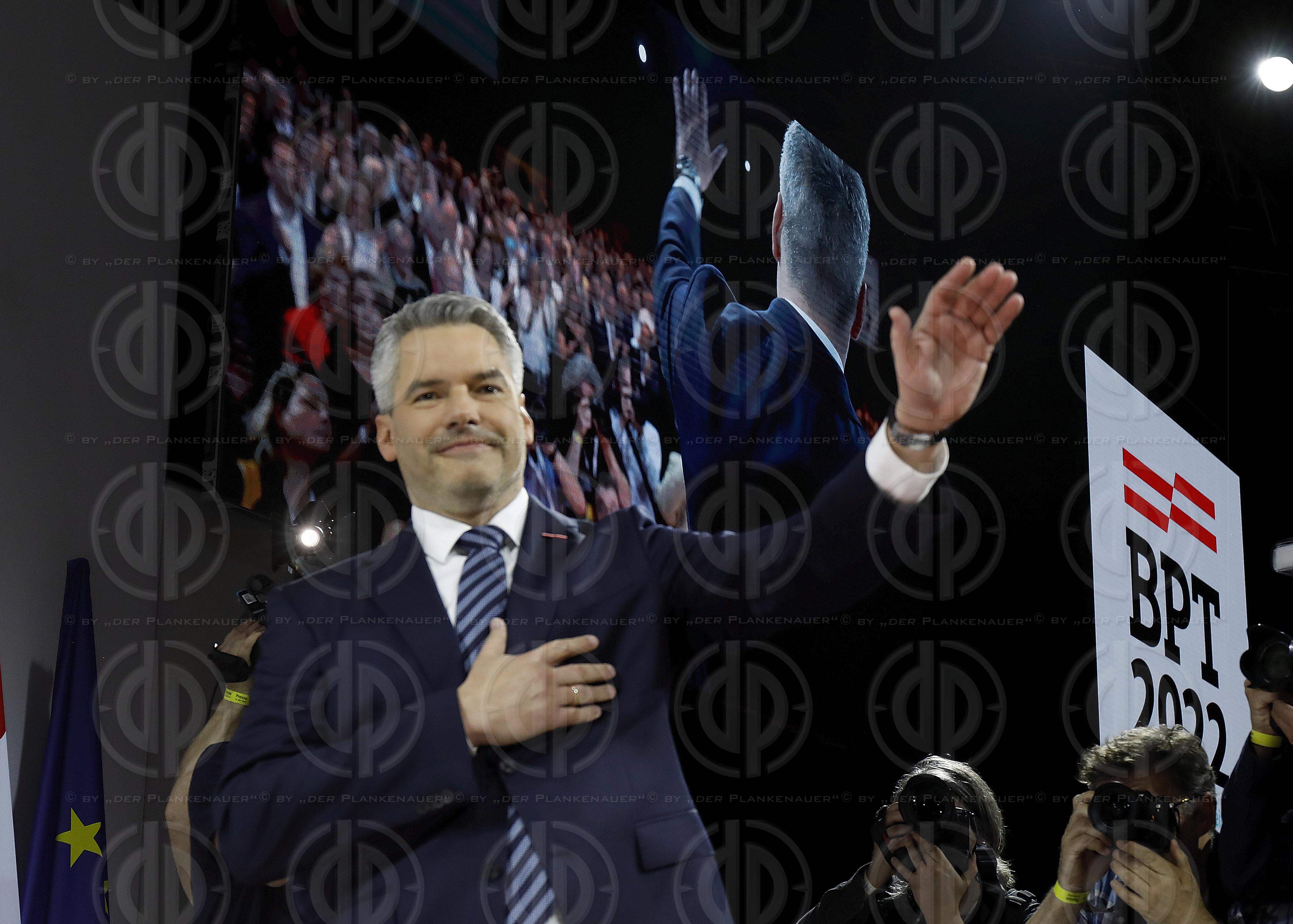 Ao Bundesparteitag der ÖVP in Graz am 14.05.2022