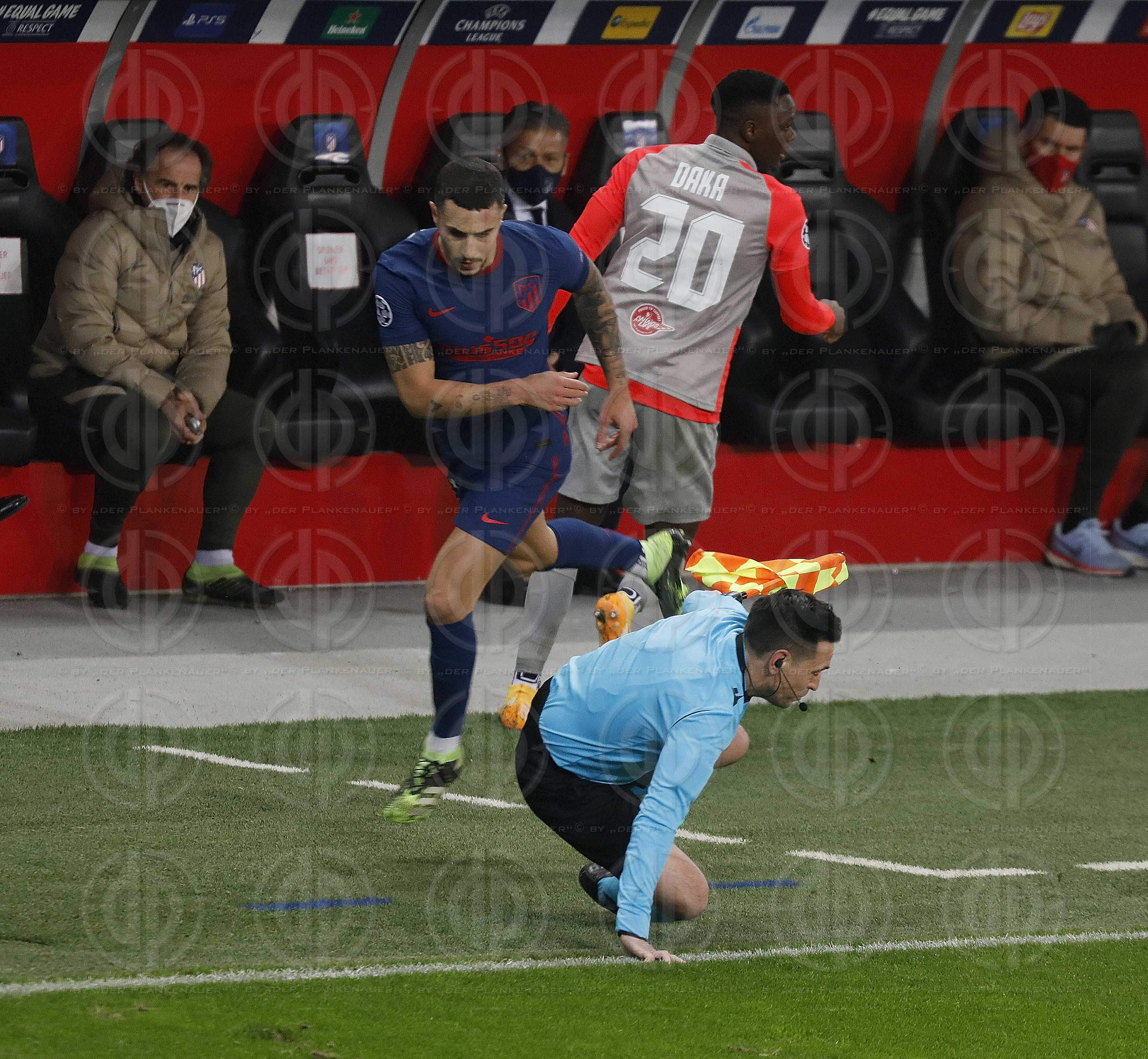 CL FC Red Bull Salzburg vs. Atletico Madrid (0:2),  09.12.2020