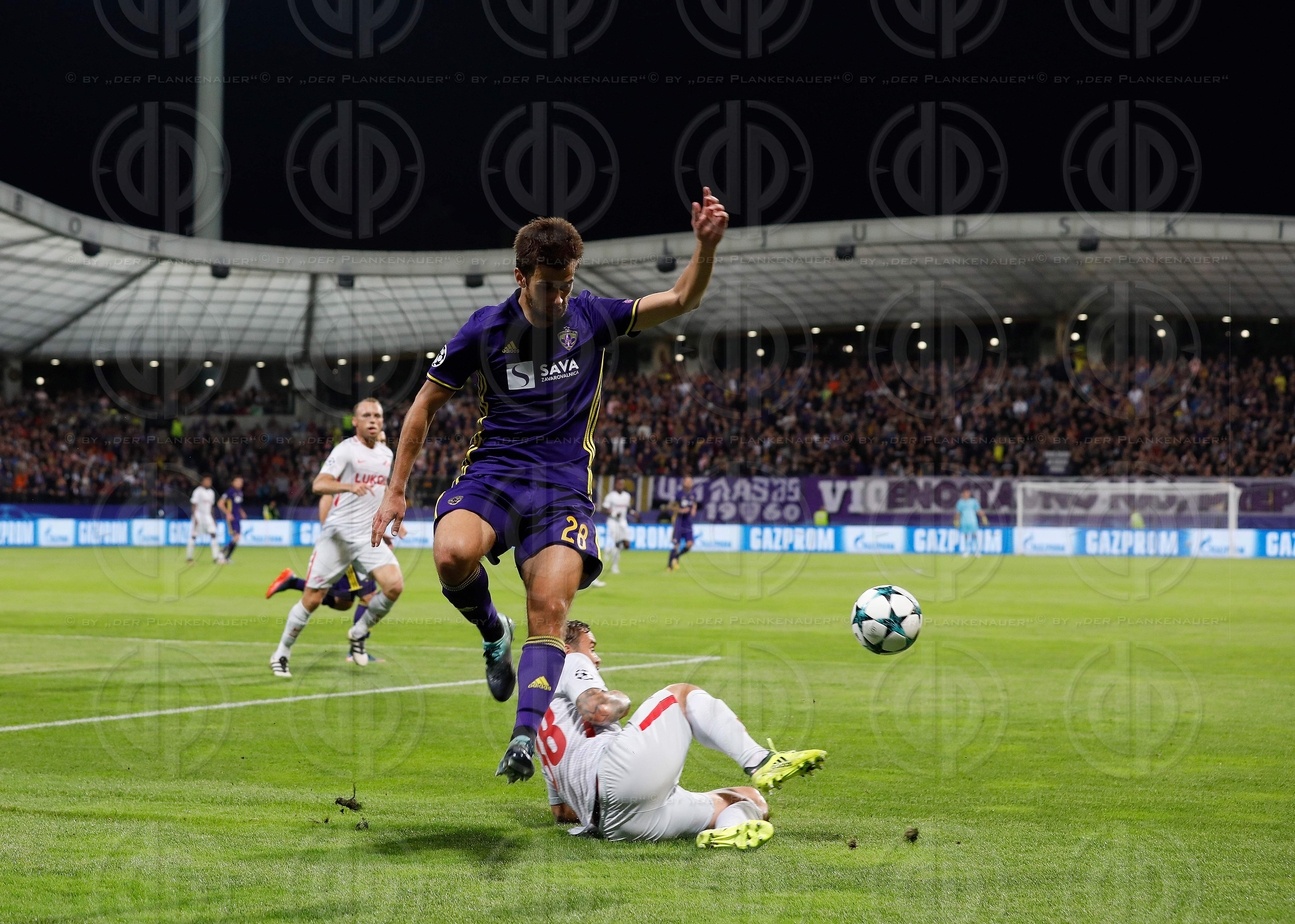 CL NK Maribor vs. FC Spartak Moskau (1.1 Endstand, 0:0 Pause)