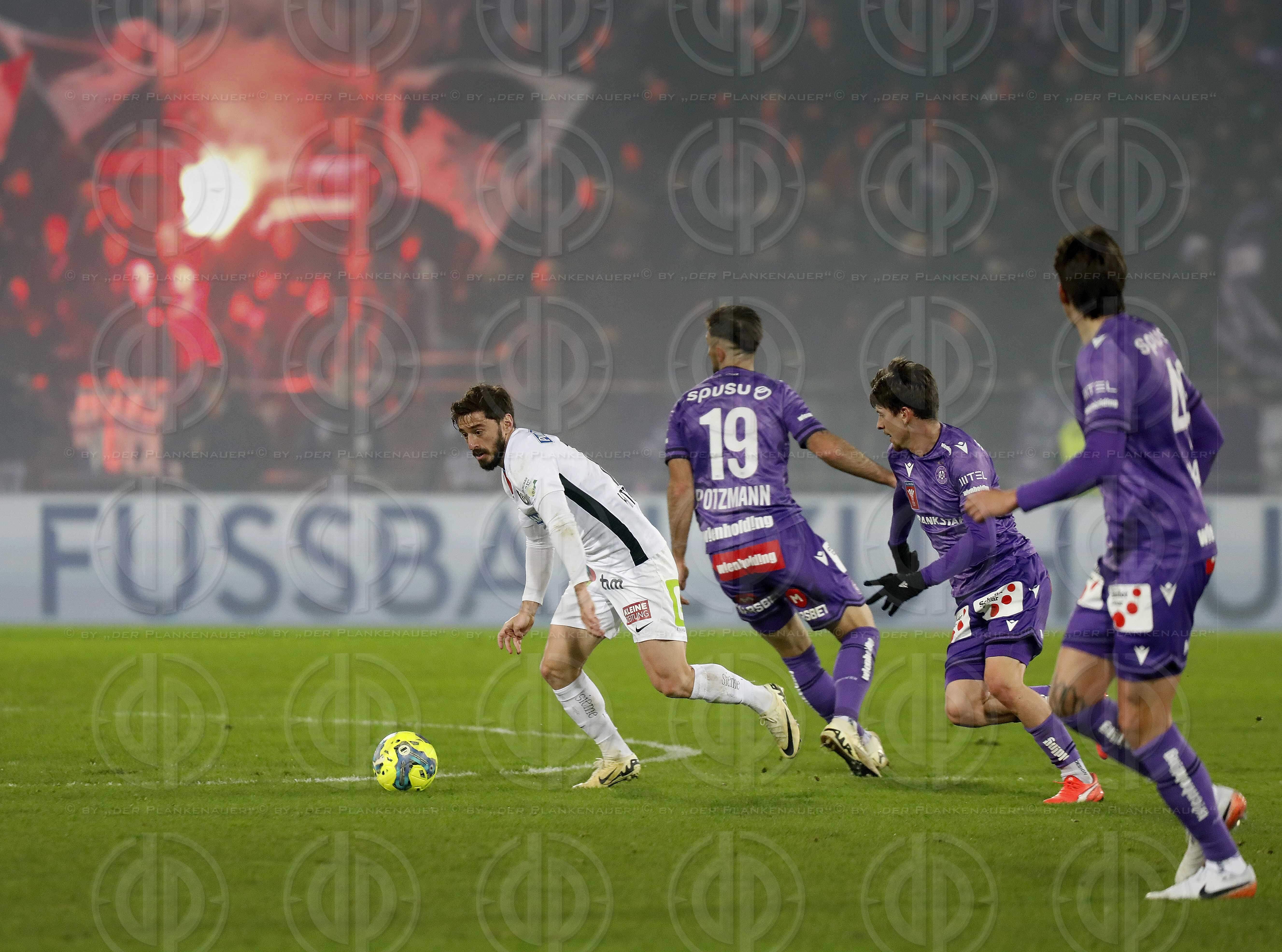 Cup SK Sturm vs. FK Austria Wien (0:2) am 01.02.2025