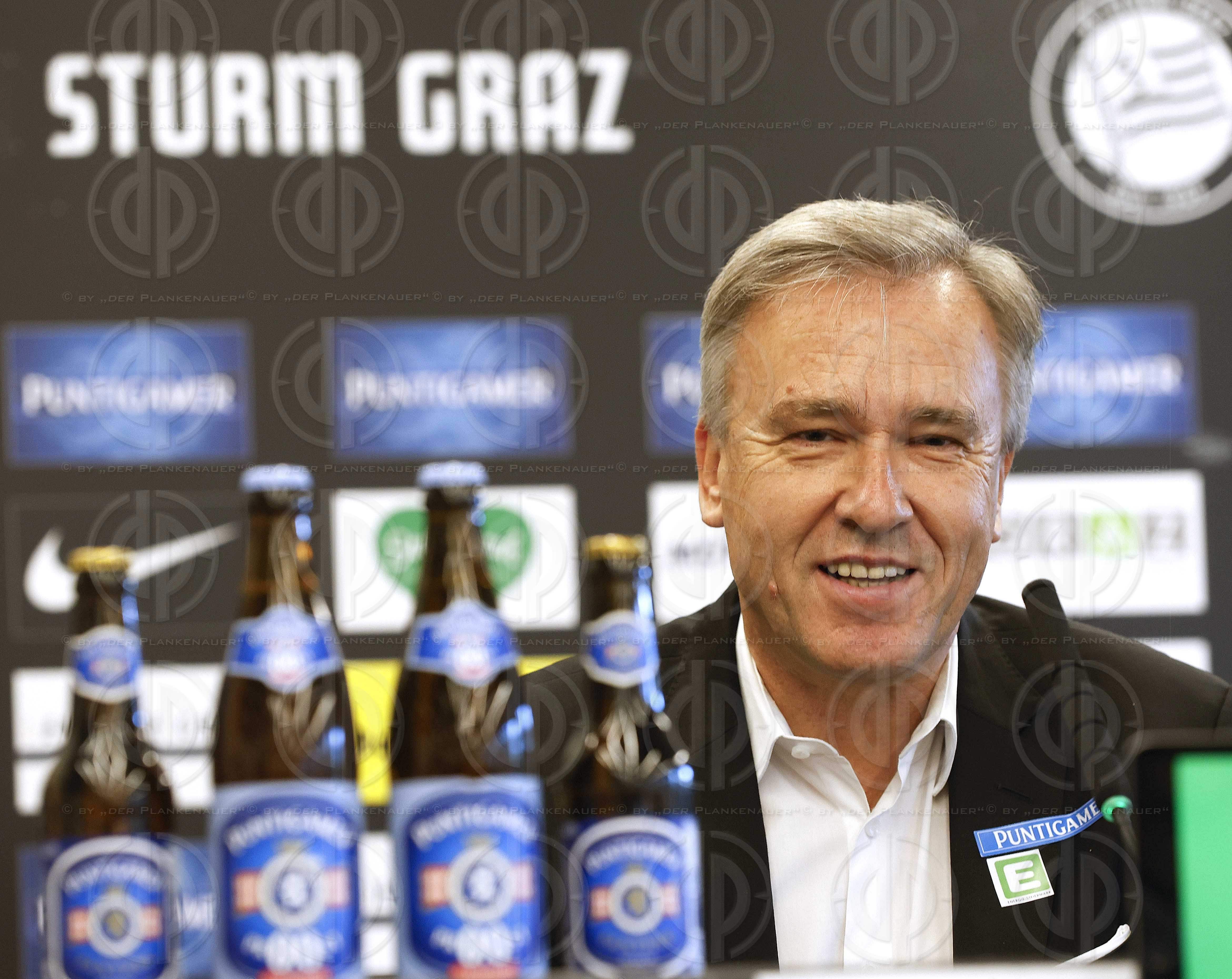 SK Sturm - PK mit Vorstellung Sportdirektor am 21.11.2024