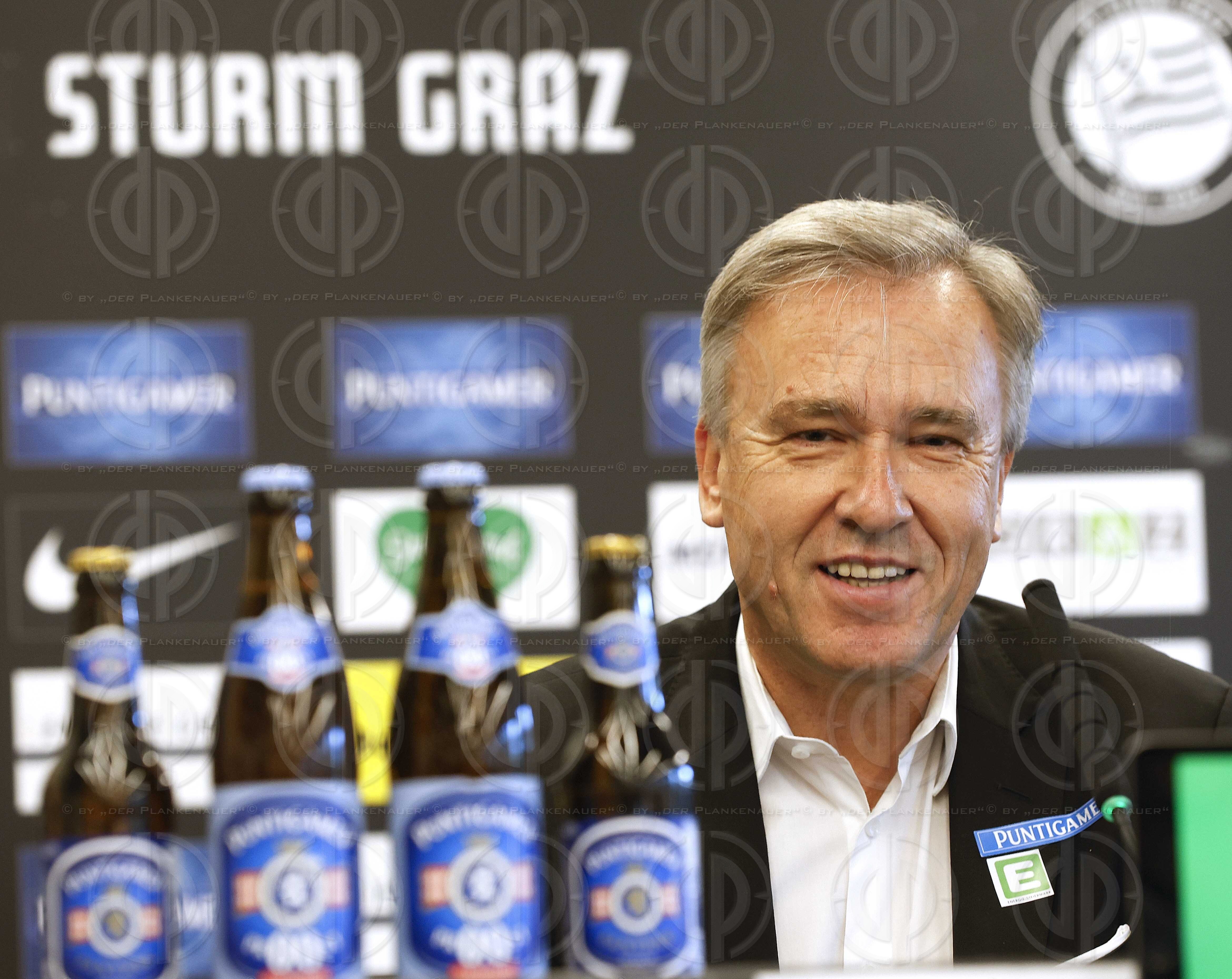 SK Sturm - PK mit Vorstellung Sportdirektor am 21.11.2024