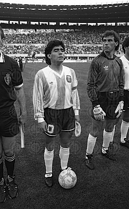 Länderspiel Österreich vs. Argentinien am 03.05.1990