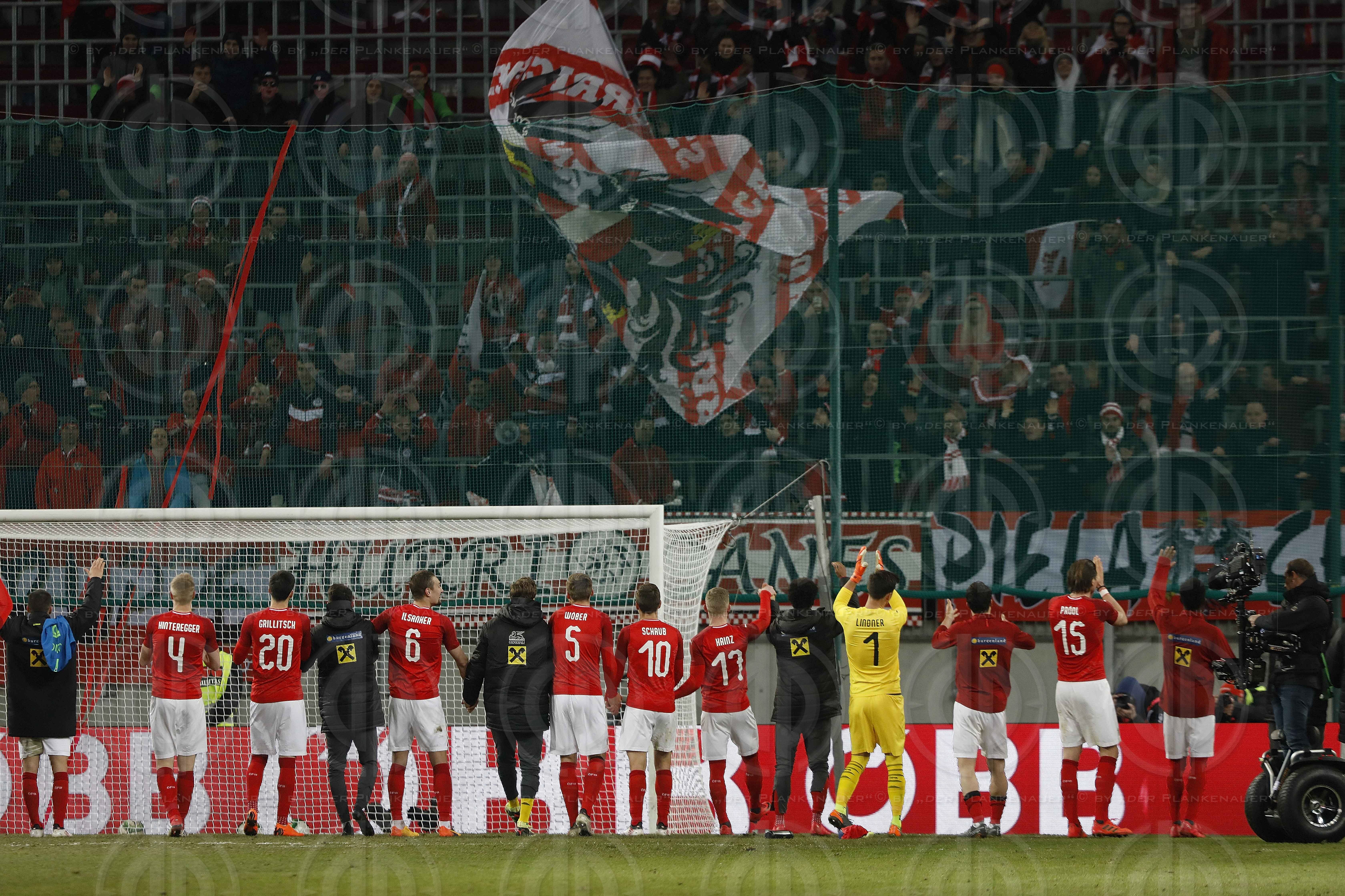 Laenderspiel Oesterreich vs. Slowenien (3:0)