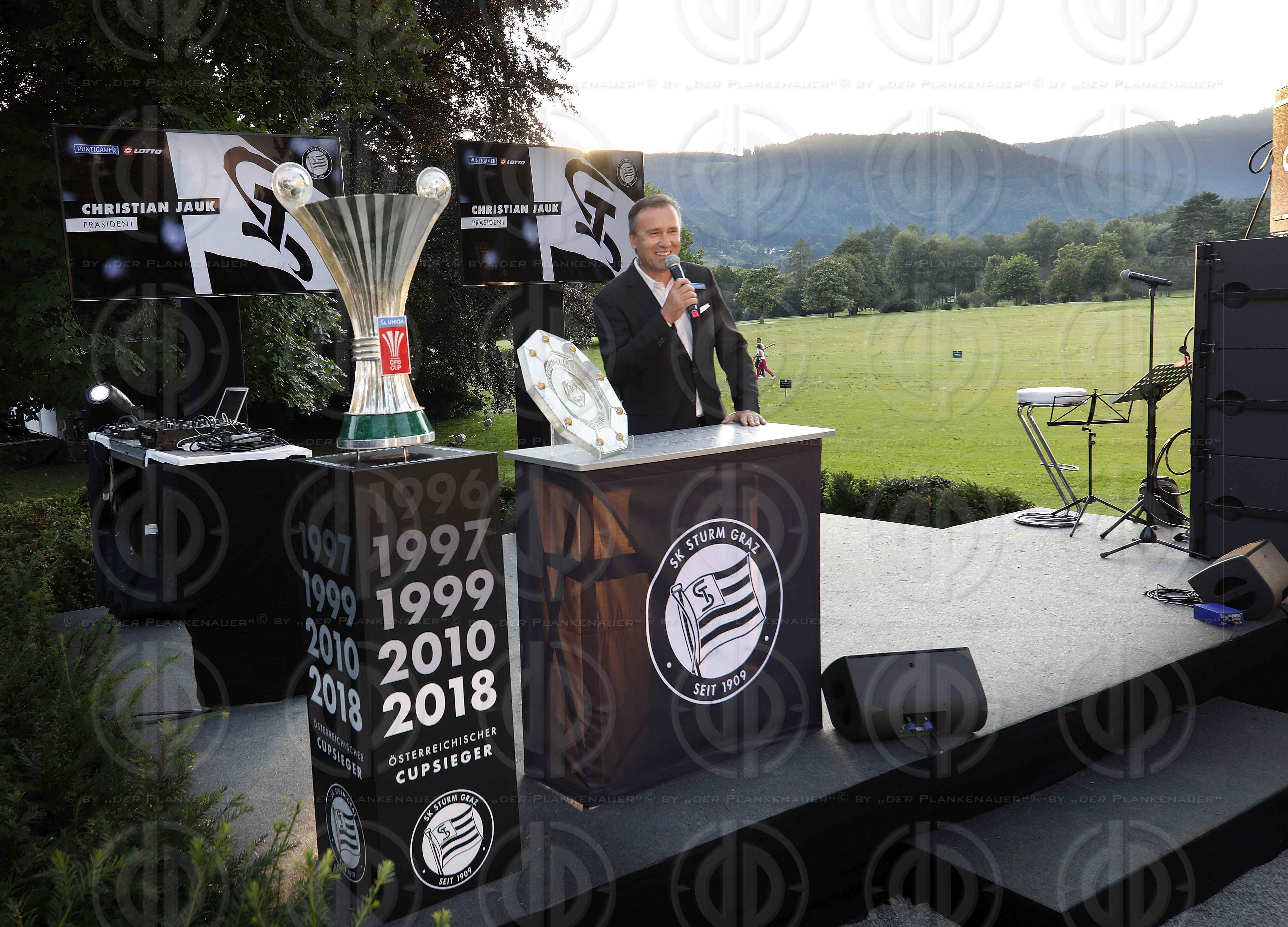 SK Sturm Sponsorenempfang und Mannschaftspraesentation