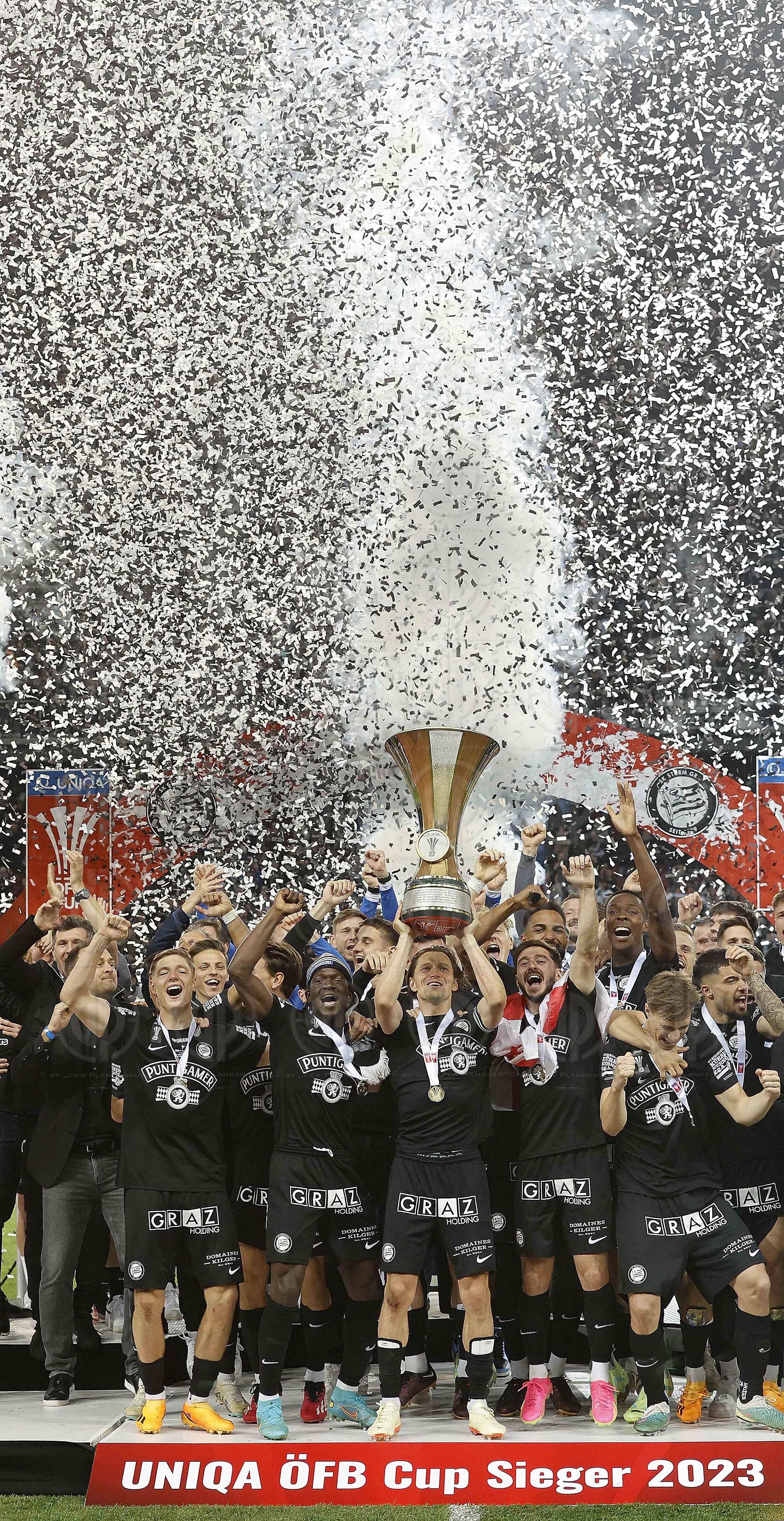 Cup Finale SK Rapid vs. SK Sturm (0:2) am 30.04.2023