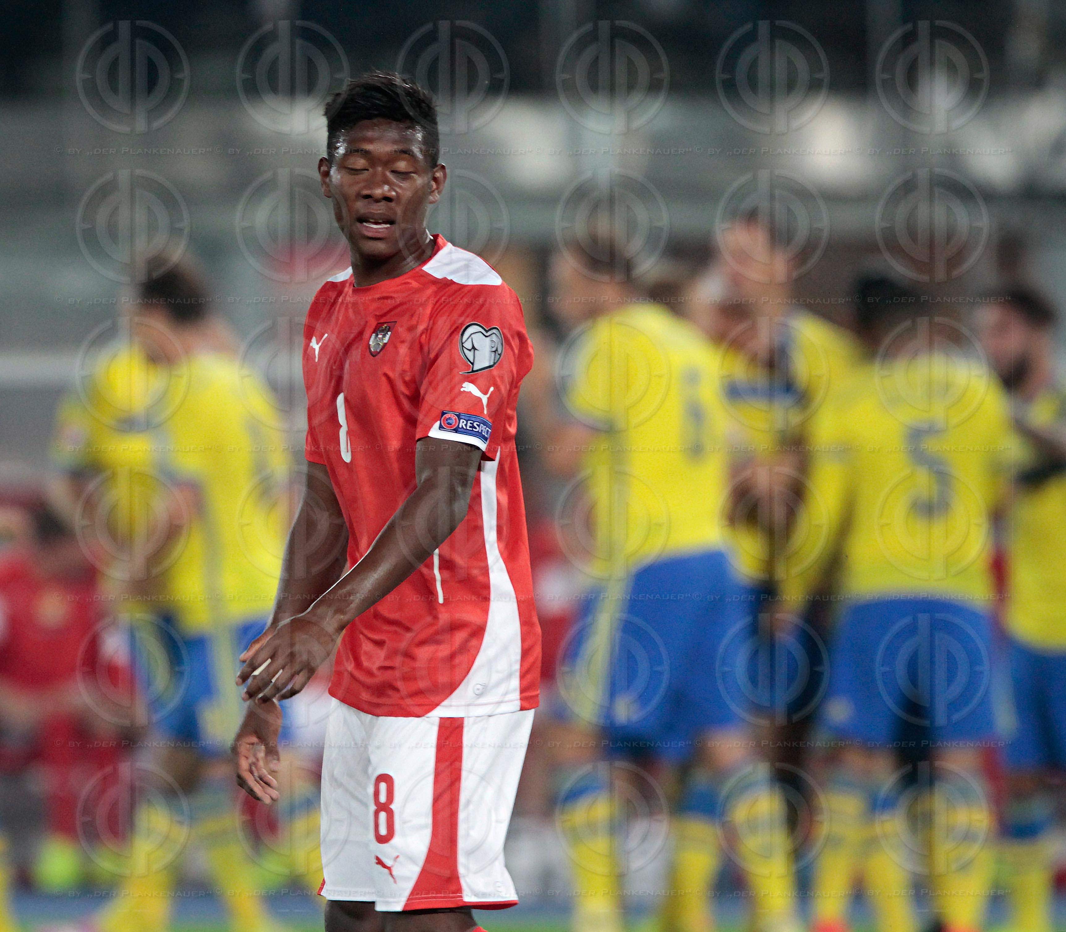 EM 2016-Qualifikationsrunde Oesterreich vs. Schweden (1:1)