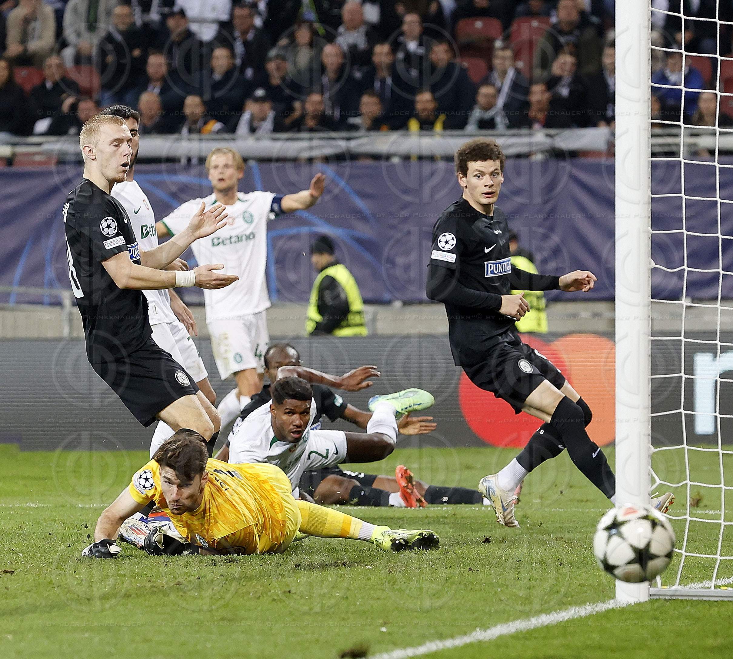 UEFA Champions League SK Sturm vs. Sporting Lissabon (0:2) in K