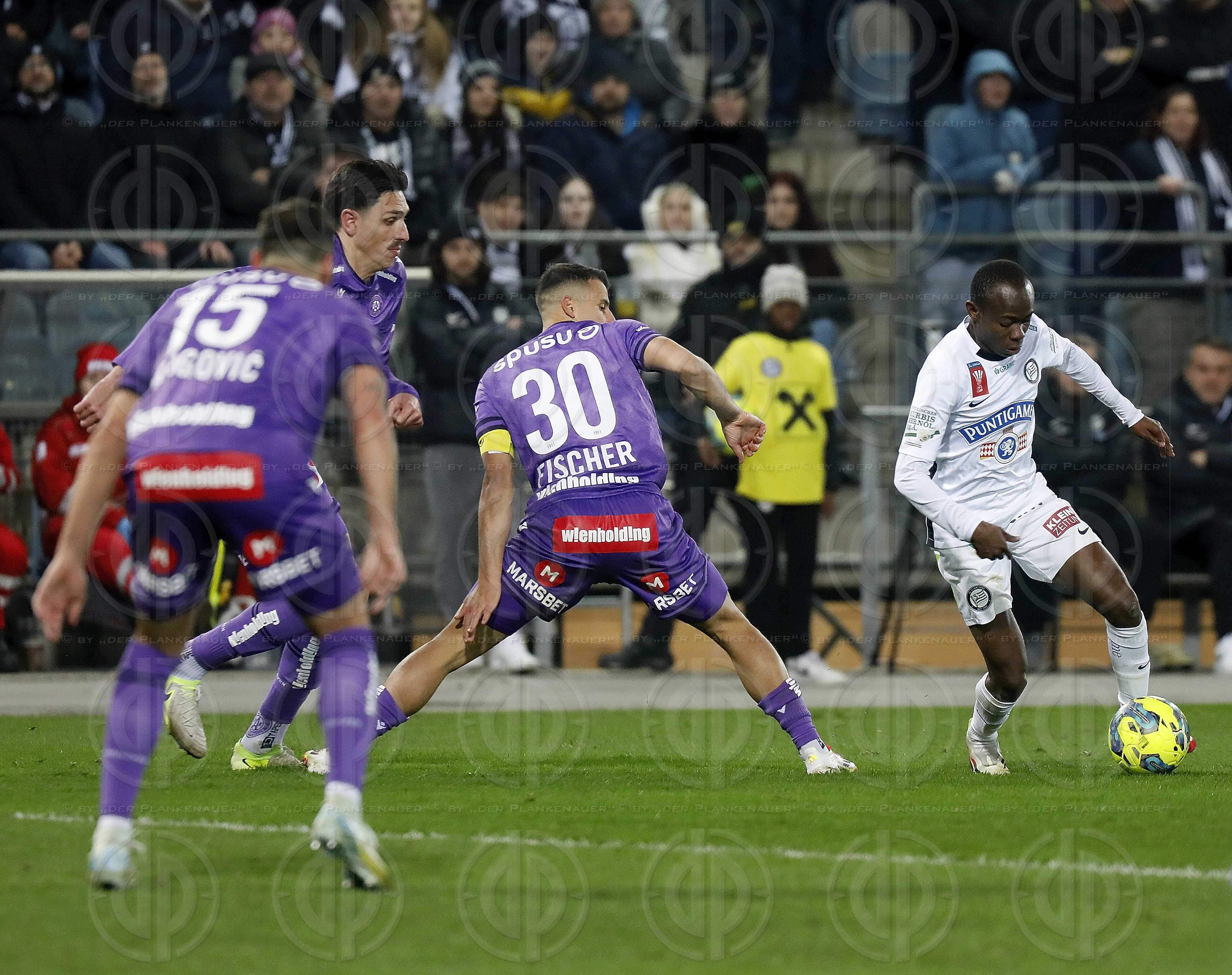 Cup SK Sturm vs. FK Austria Wien (0:2) am 01.02.2025