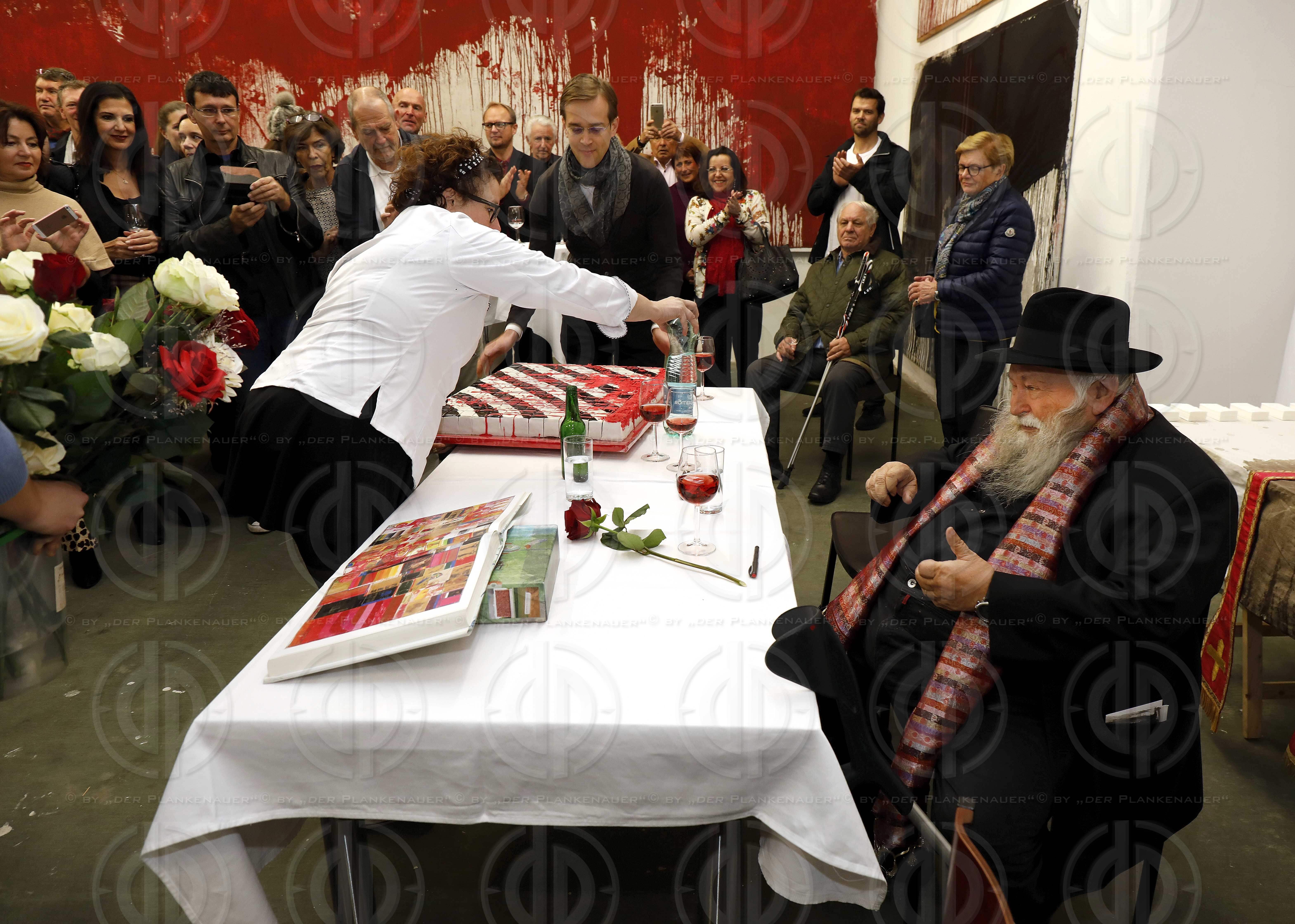 Fruehschoppen mit Hermann NITSCH