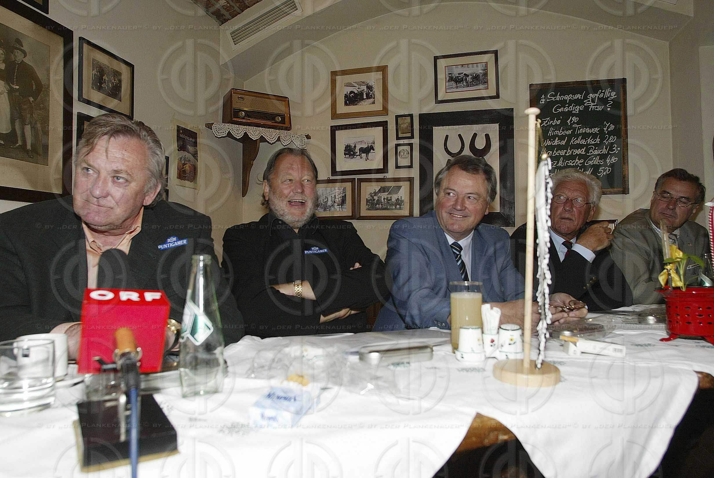 PK zum Cup-Finale SK Sturm vs. Liebherr GAK am 10.05.2002