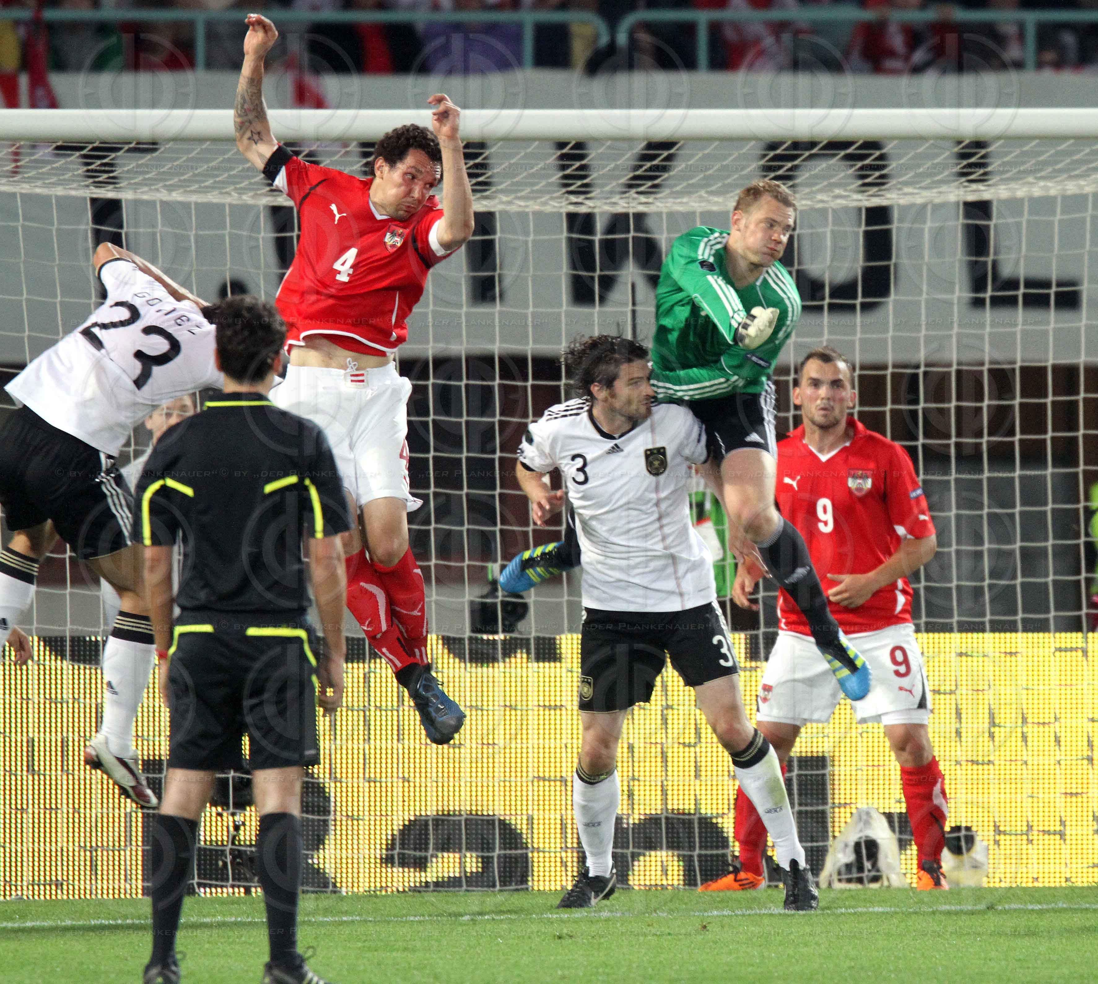 Qualifikation zur UEFA EURO 2012 Österreich vs. Deutschland (1:2